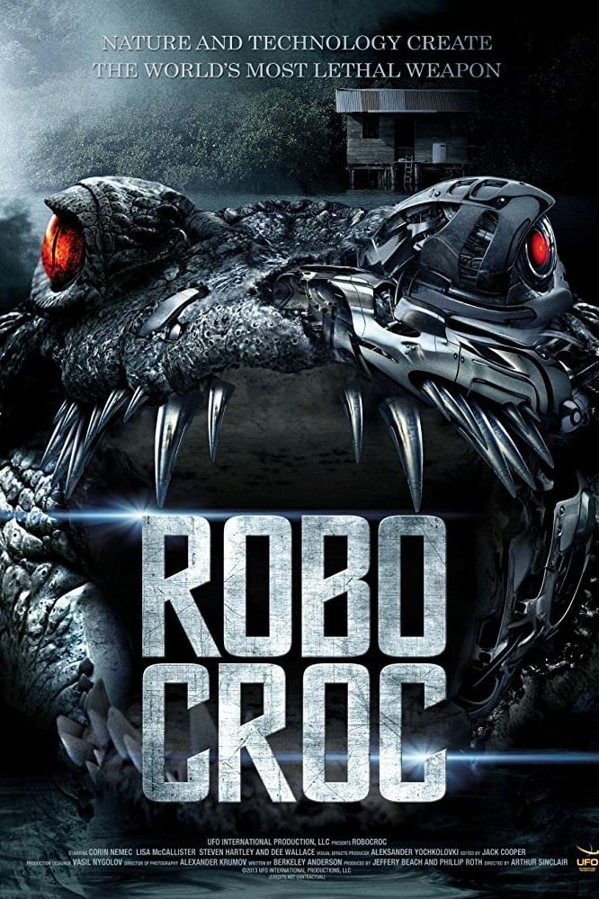 Poster de ROBOCROC en inglés