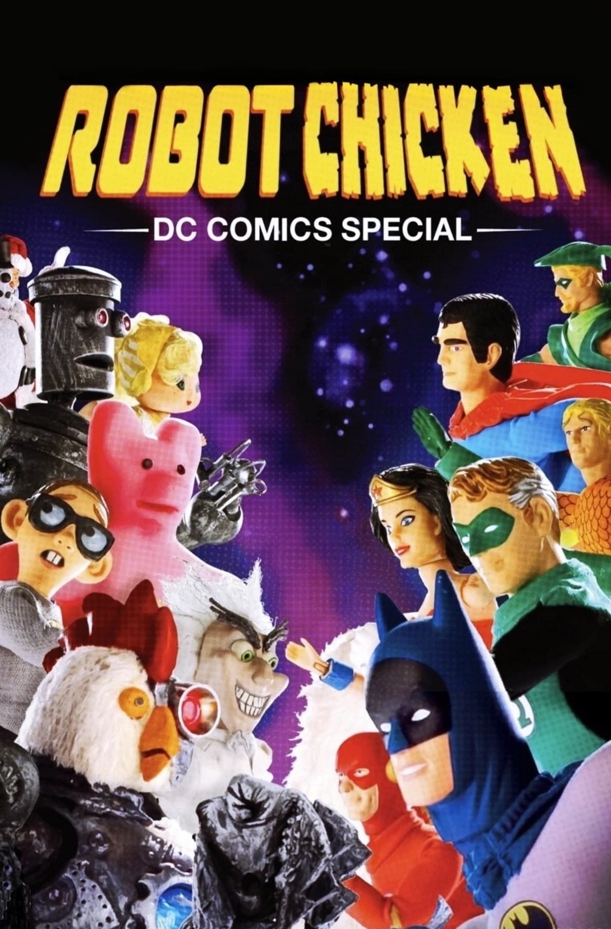 Poster de ROBOT CHICKEN: DC COMICS SPECIAL en inglés