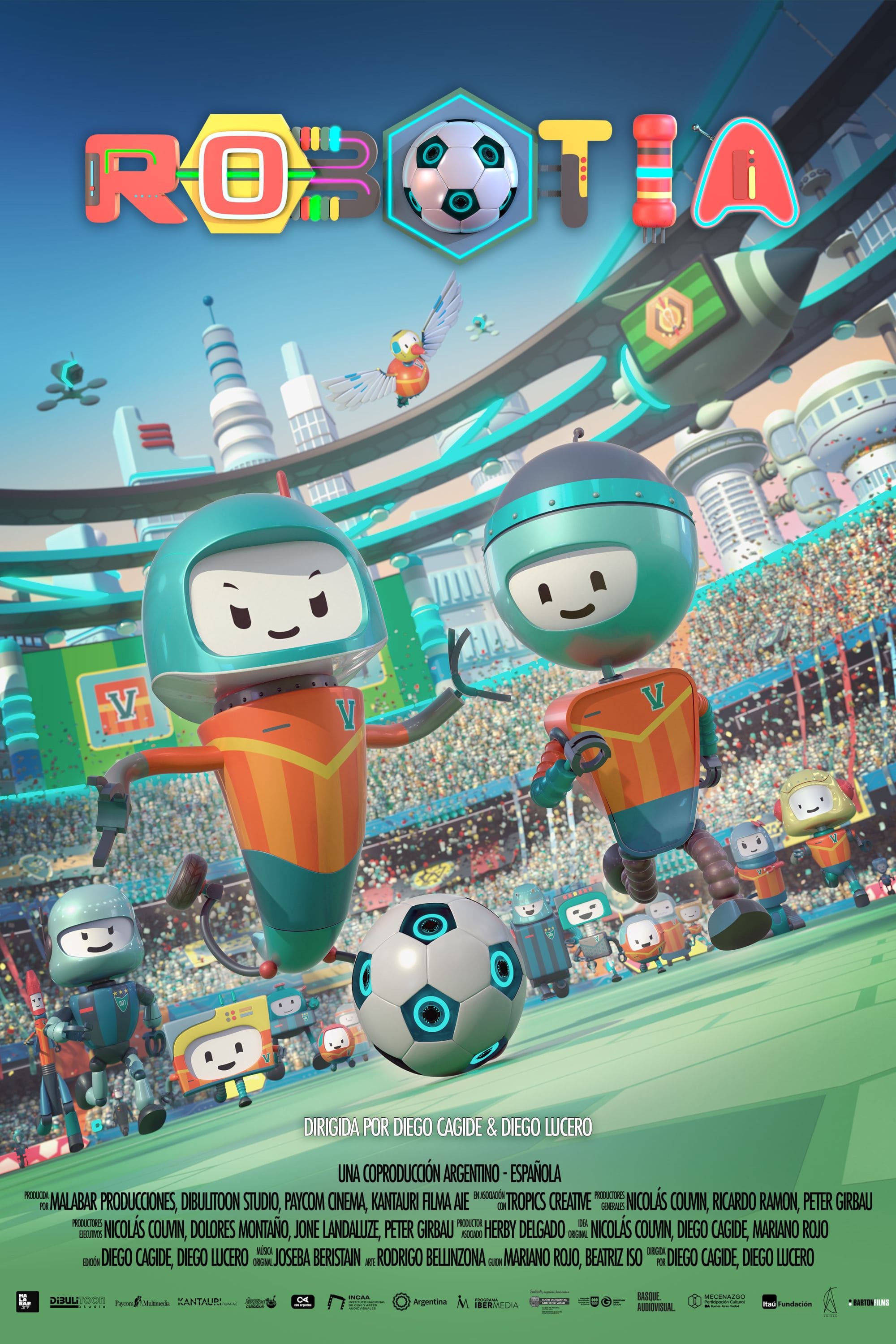 Poster de ROBOTIA en español