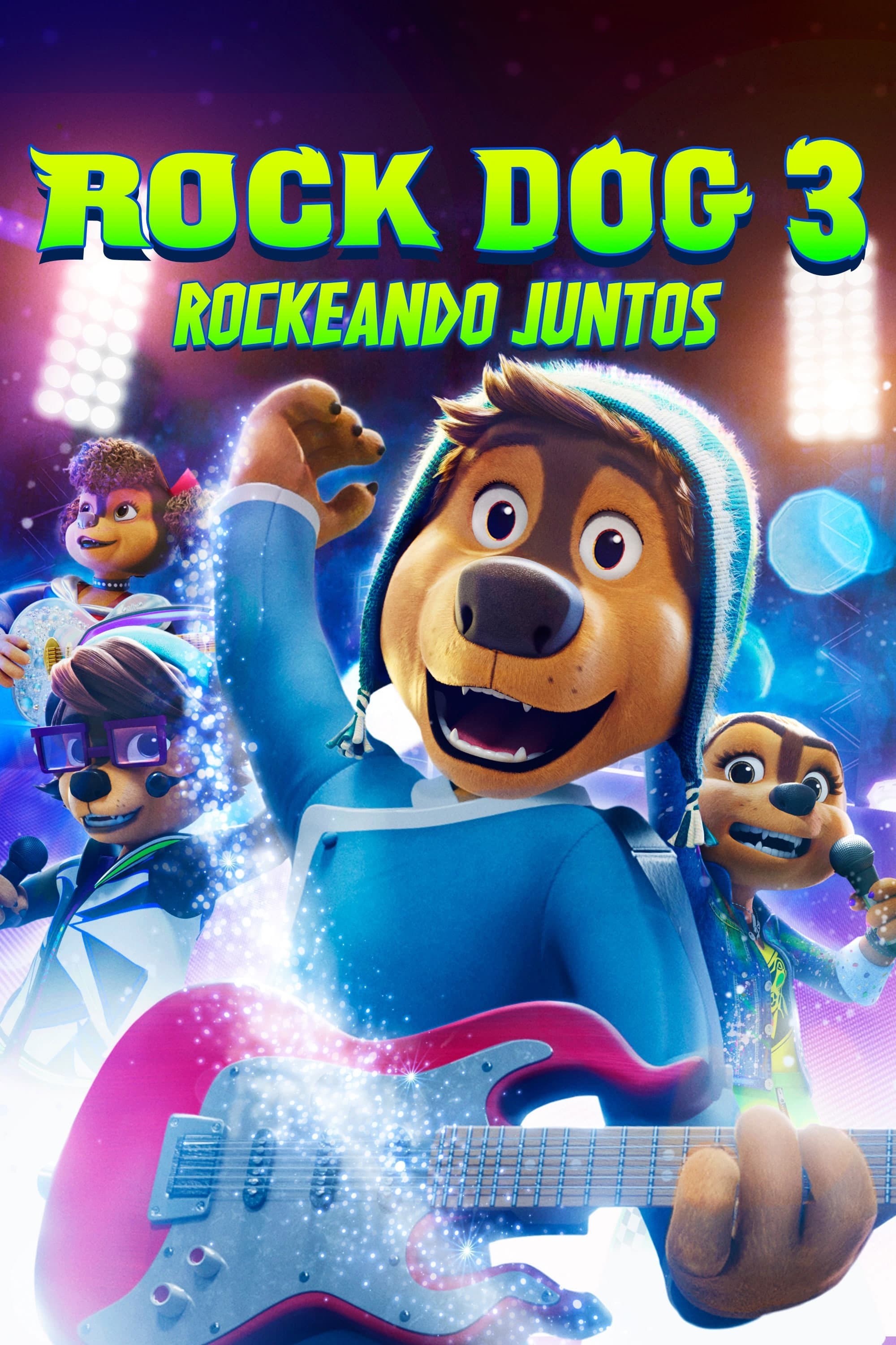 Poster de ROCK DOG 3 - PERREANDO POR UN SUEÑO en español