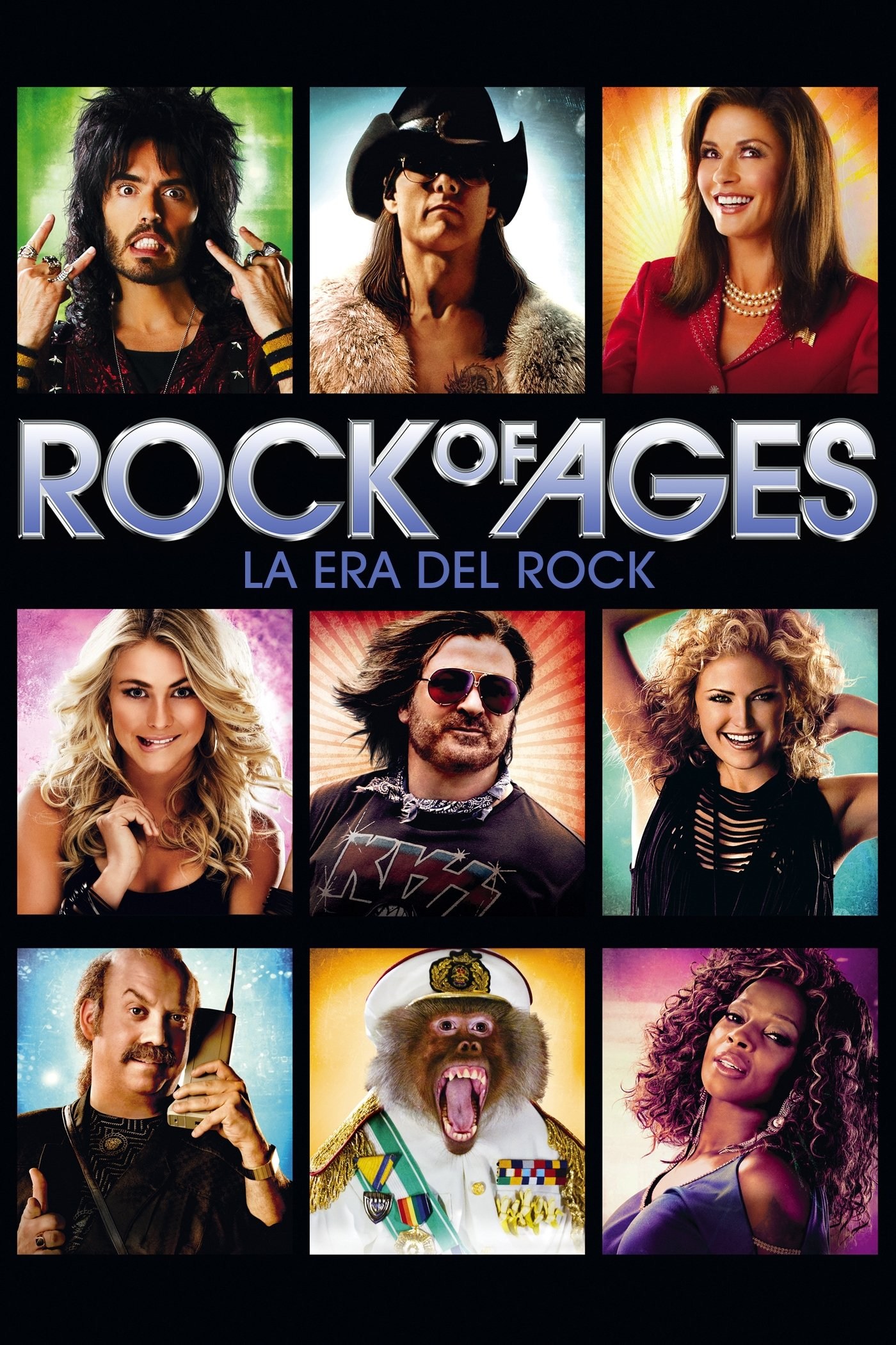 Poster de ROCK OF AGES. LA ERA DEL ROCK en español