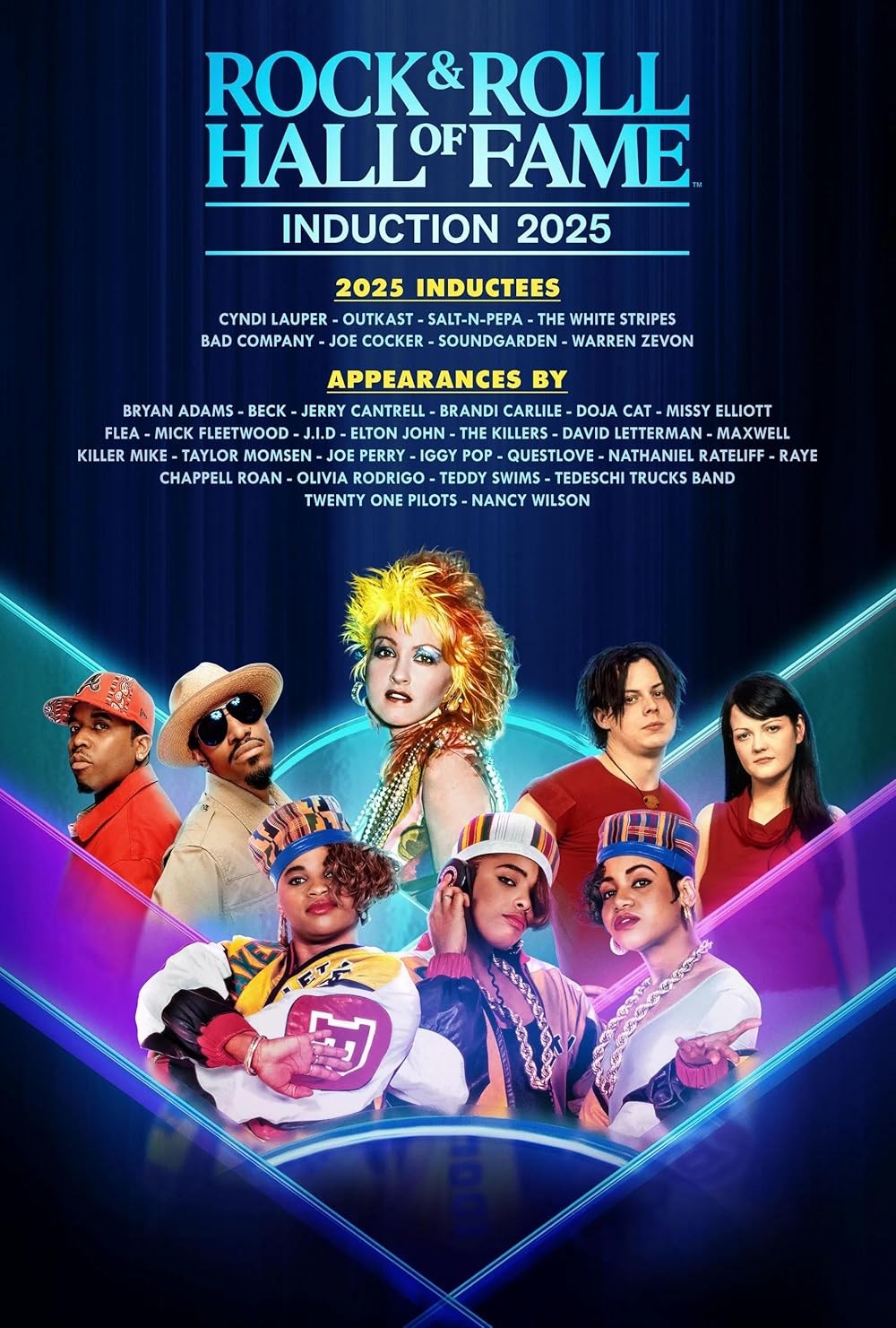 Poster de ROCK & ROLL HALL OF FAME INDUCTION CEREMONY