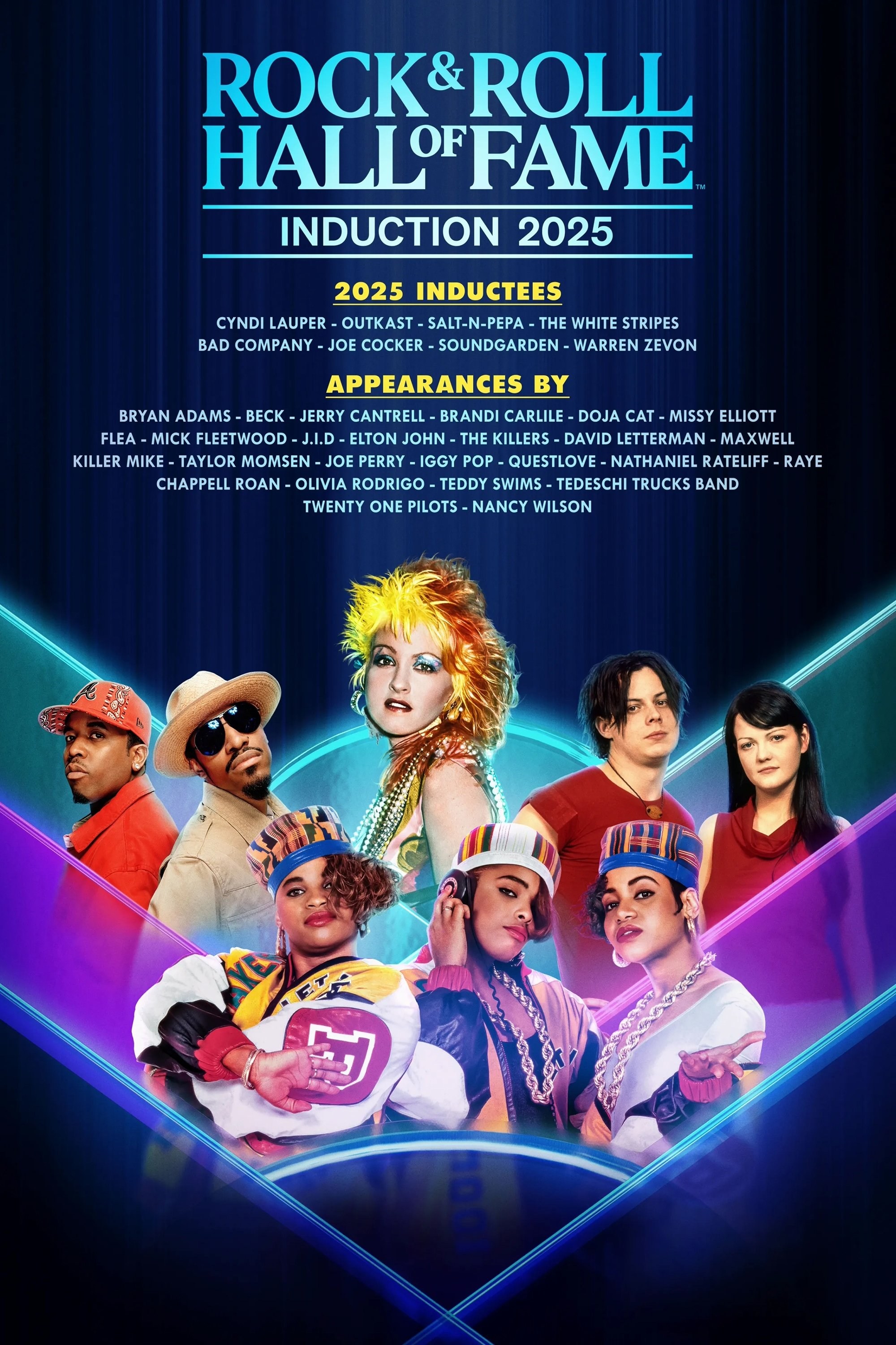 Poster de ROCK & ROLL HALL OF FAME INDUCTION CEREMONY