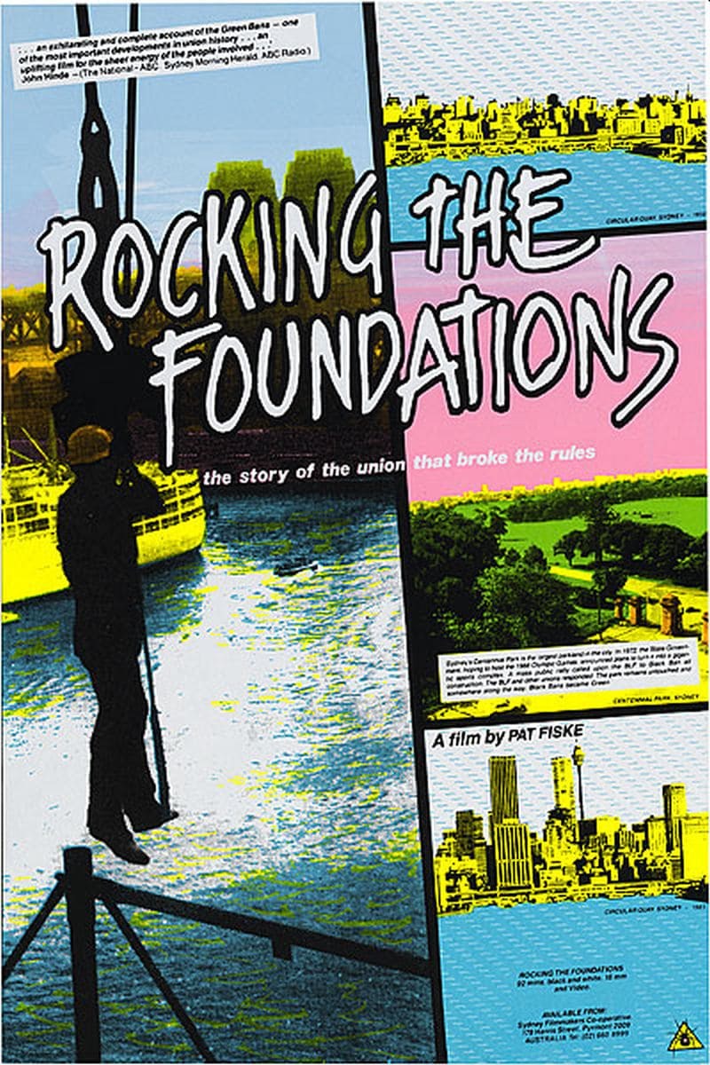 Poster de ROCKING THE FOUNDATIONS en inglés