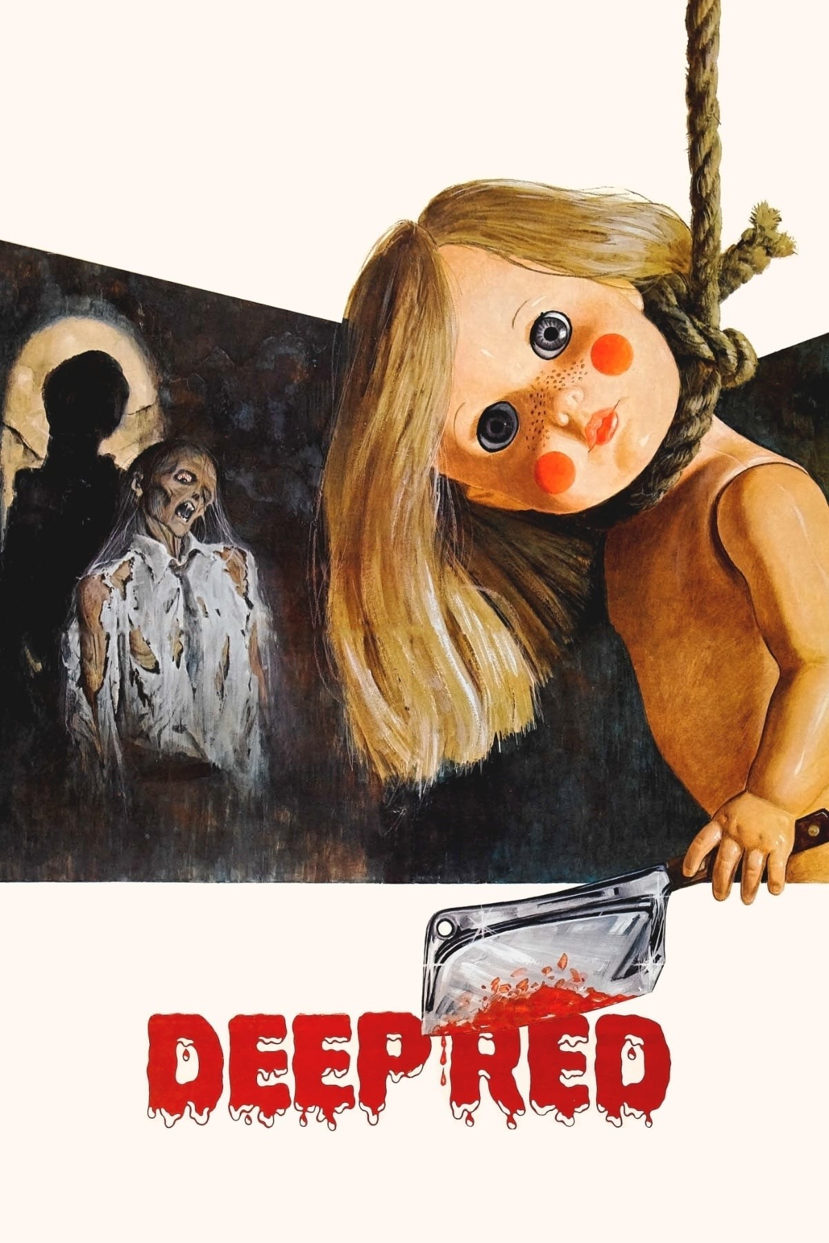 Poster de ROJO OSCURO en inglés