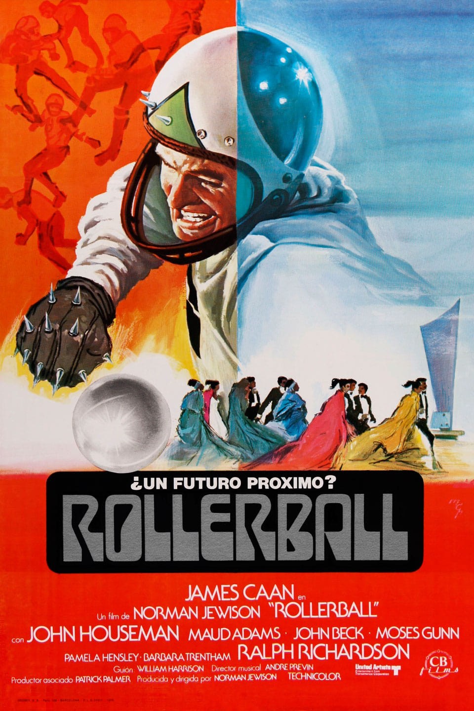 Poster de ROLLERBALL, ¿UN FUTURO PRÓXIMO? en español