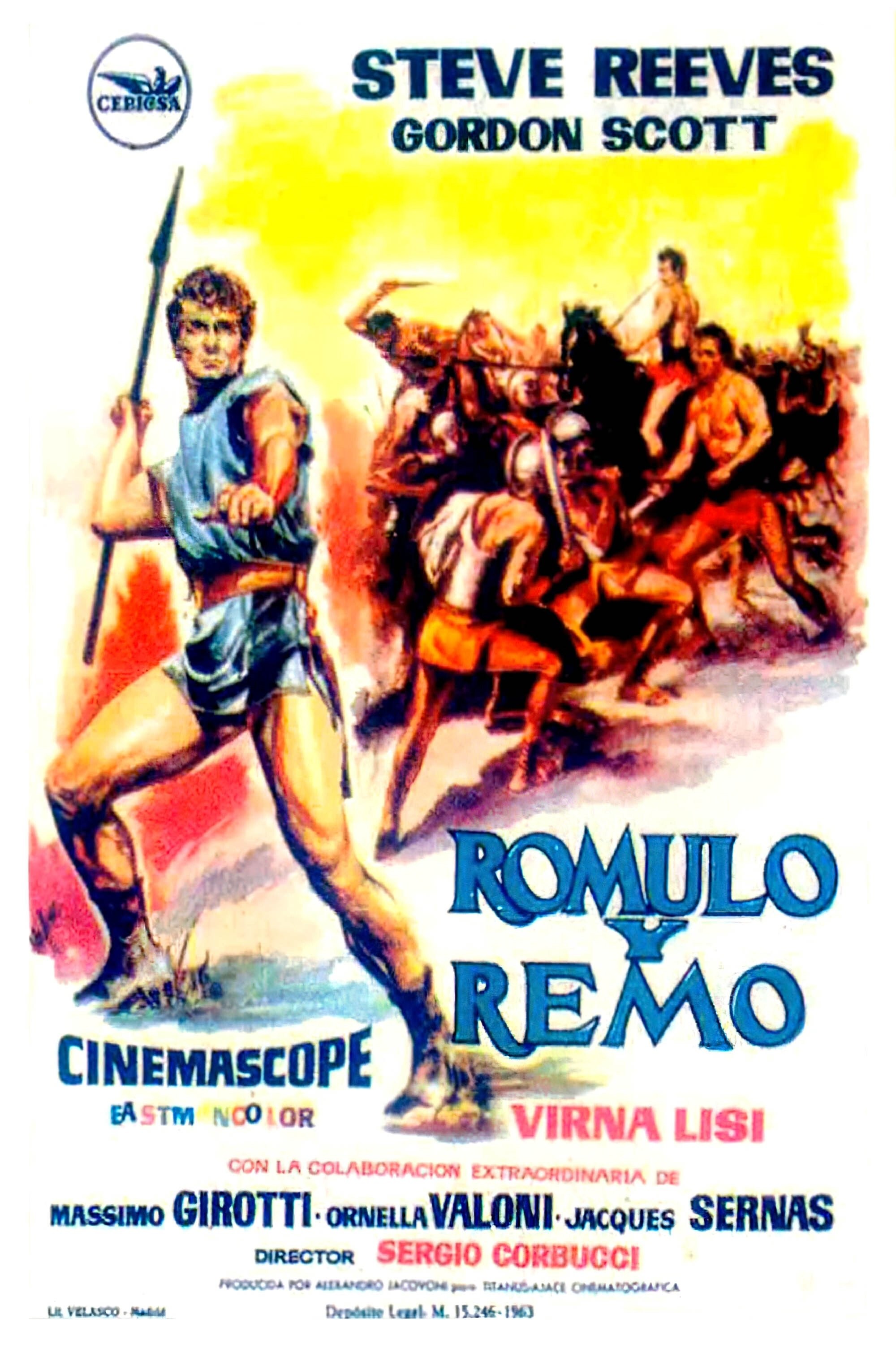 Poster de RÓMULO Y REMO en español