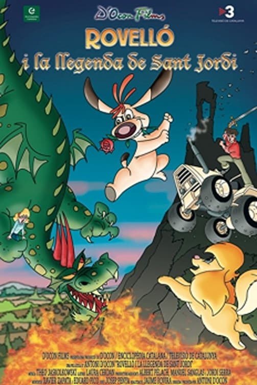 Poster de ROVELLÓ I LA LLEGENDA DE SANT JORDI