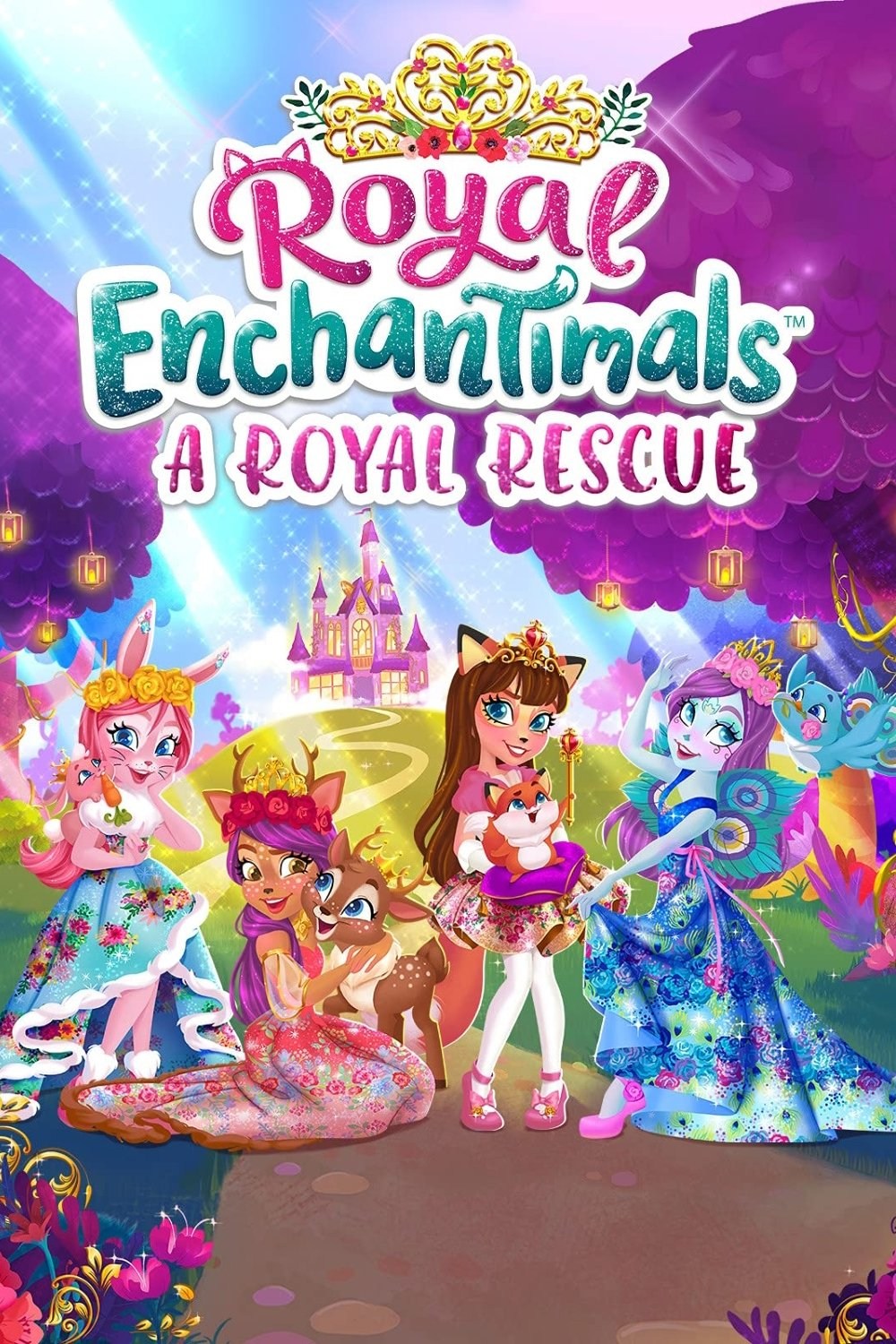 Poster de ROYAL ENCHANTIMALS: A ROYAL RESCUE en inglés