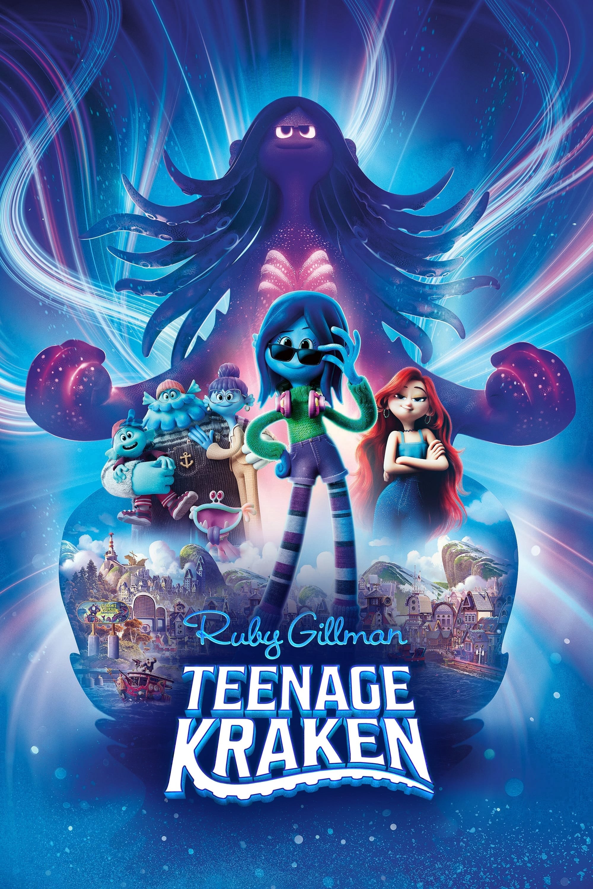 Poster de RUBY, AVENTURAS DE UNA KRAKEN ADOLESCENTE en inglés