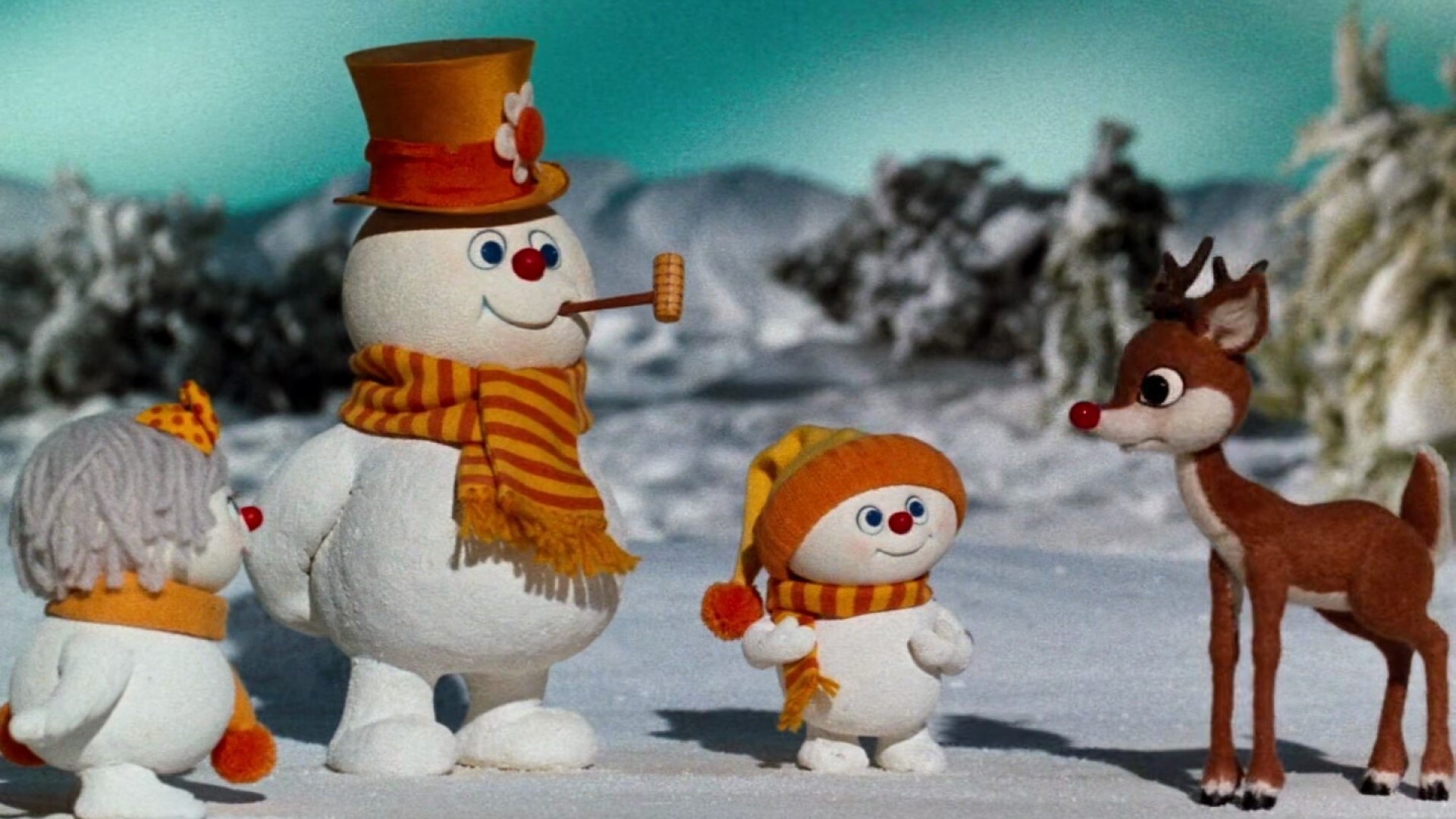 Foto de RUDOLPH Y FROSTY EN NAVIDAD EN JULIO
