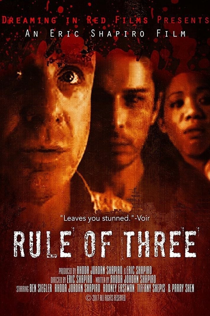 Poster de RULE OF THREE en inglés