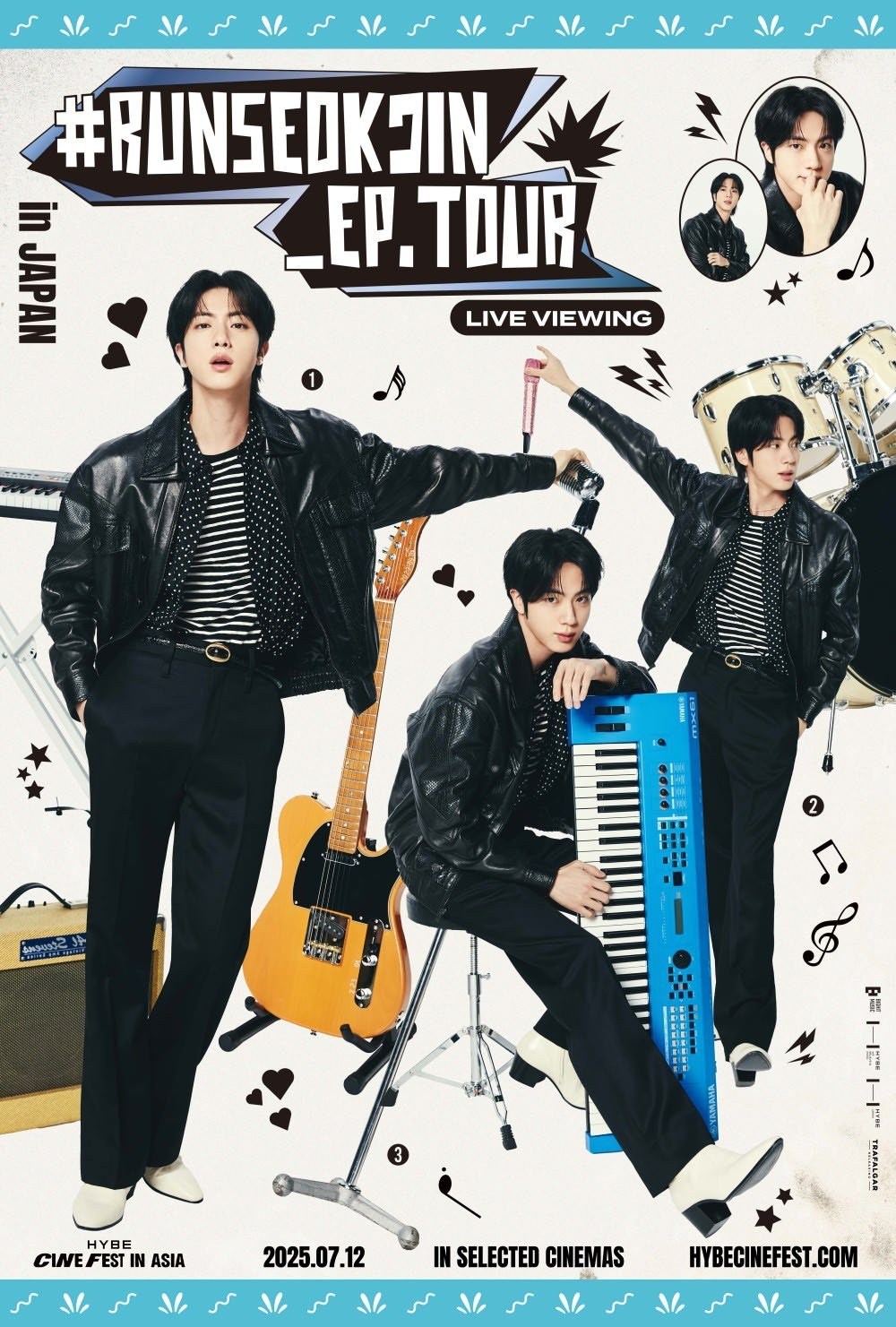 Poster de RUNSEOKJIN EP TOUR IN AMSTERDAM: LIVE VIEWING en inglés