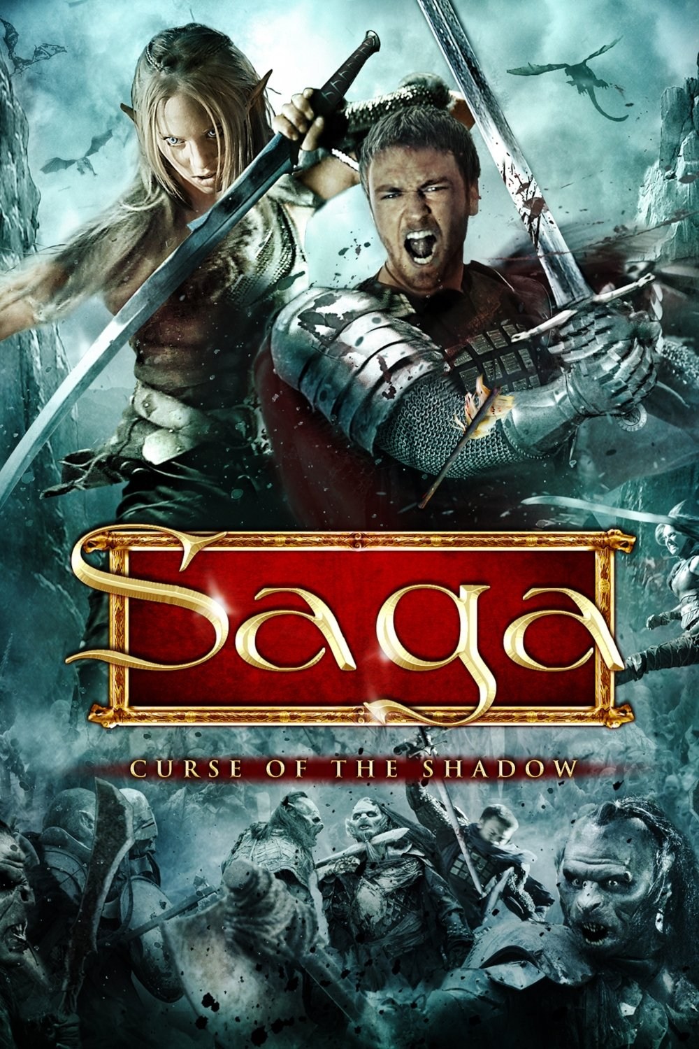 Poster de SAGA - CURSE OF THE SHADOW en inglés