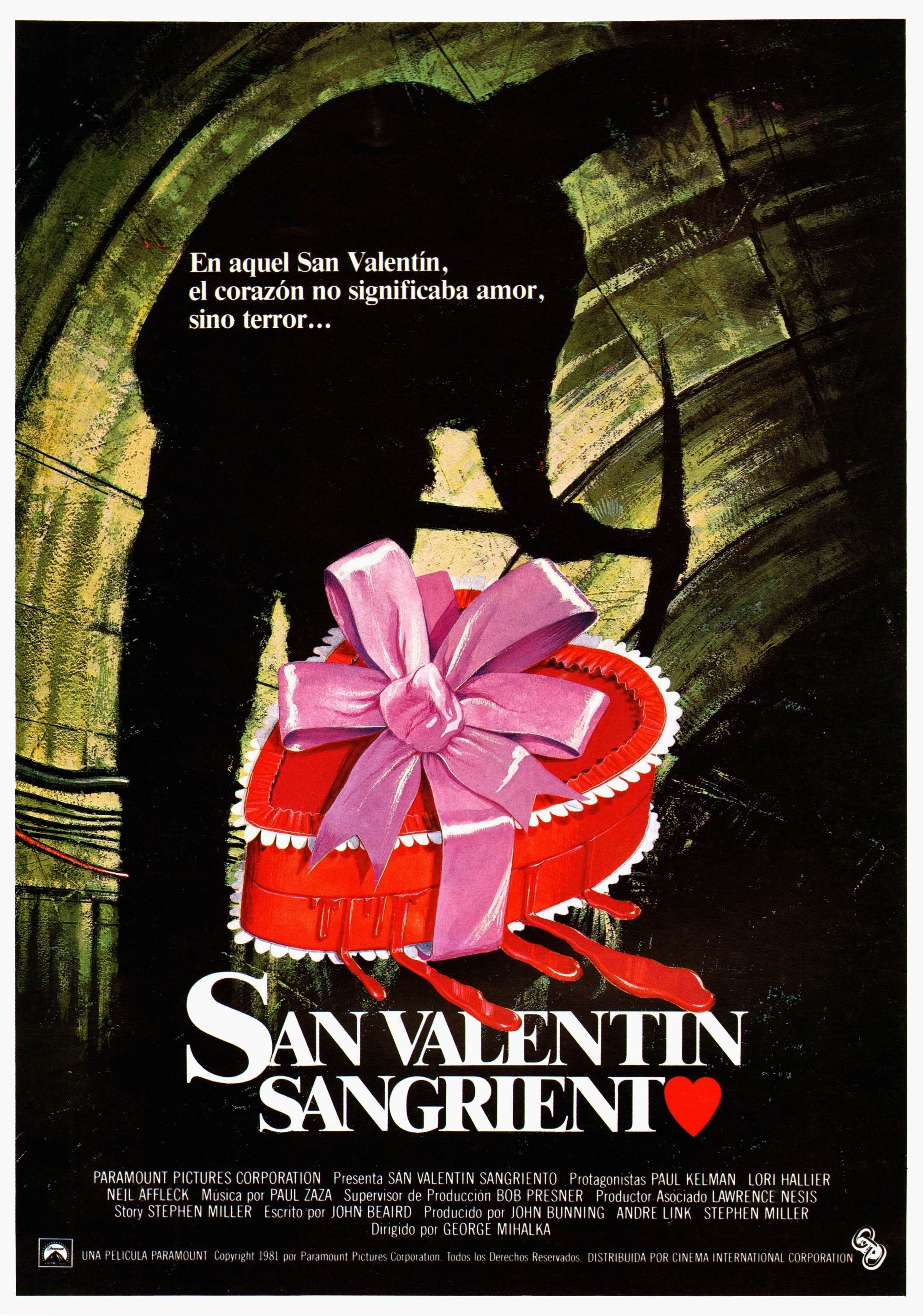 Poster de SAN VALENTÍN SANGRIENTO en español