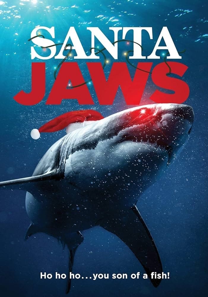 Poster de SANTA JAWS en inglés