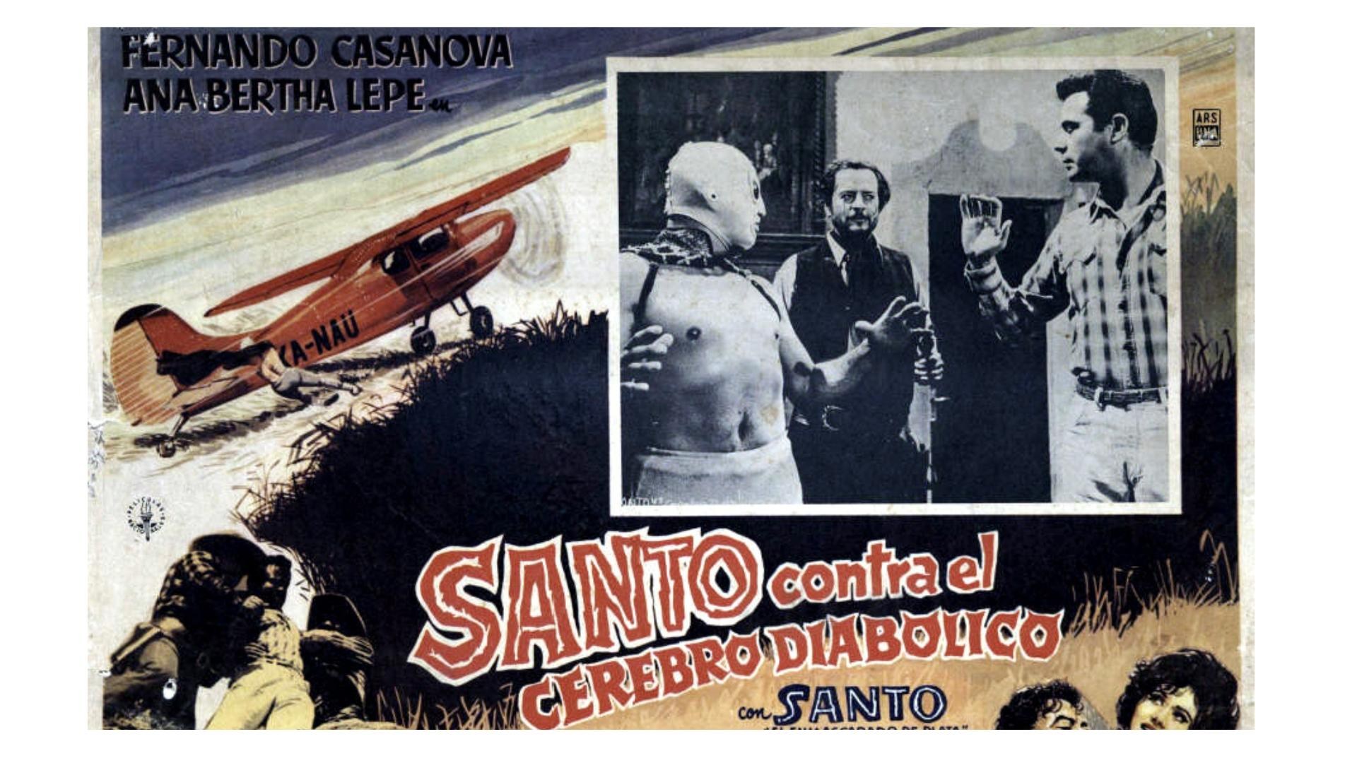 Foto de SANTO CONTRA EL CEREBRO DIABÓLICO