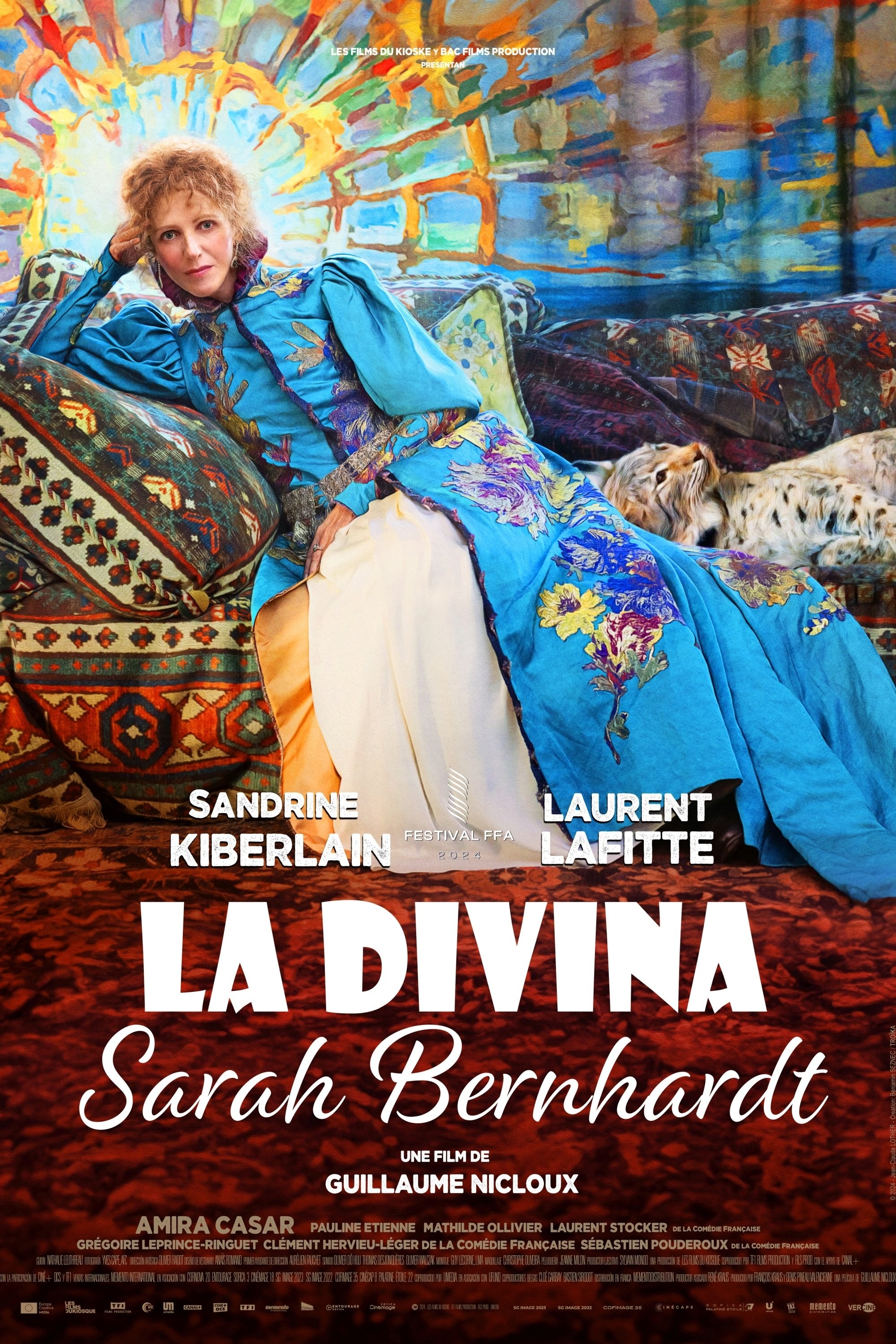 Poster de LA DIVINA SARAH BERNHARDT en español