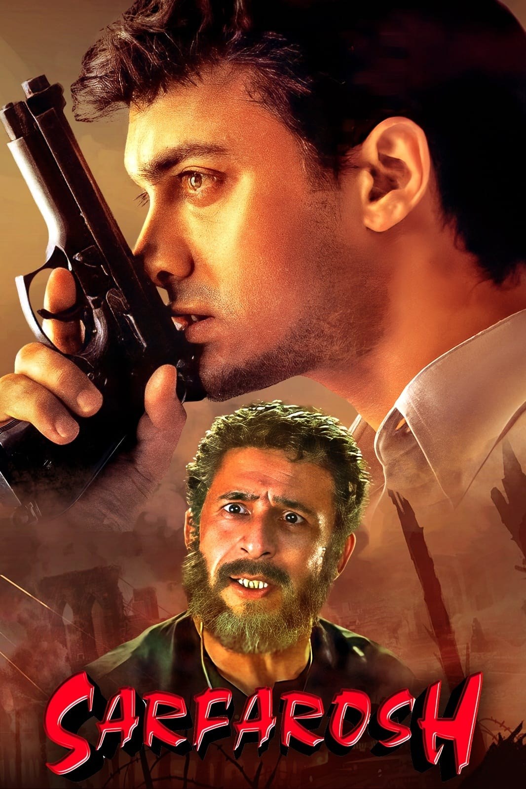 Poster de SARFAROSH en inglés