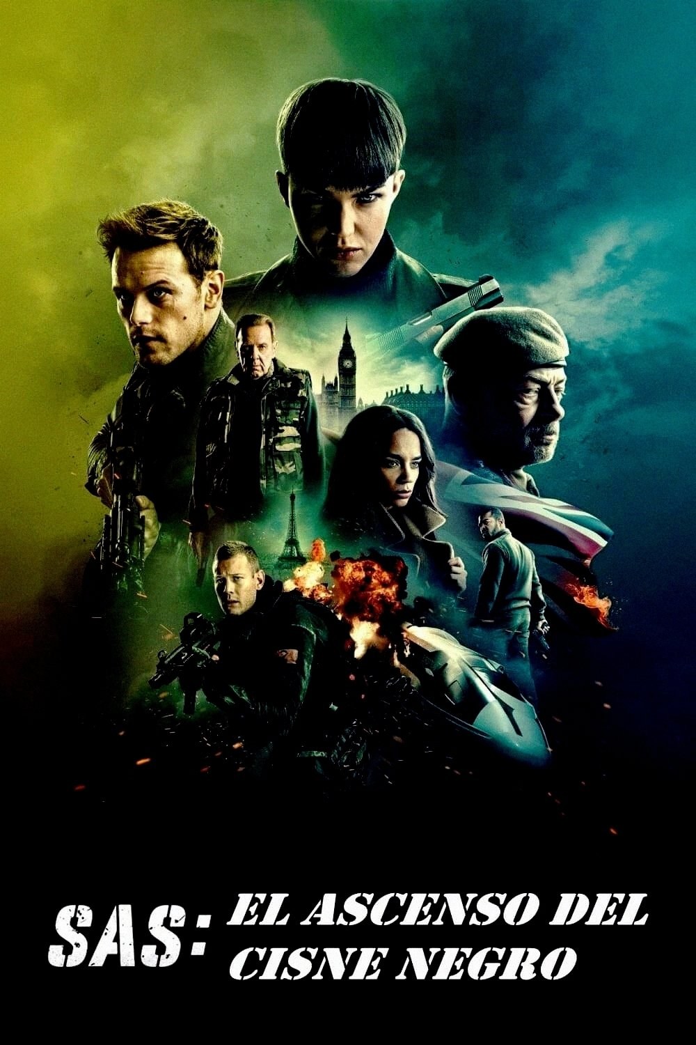 Poster de SAS: RED NOTICE en español