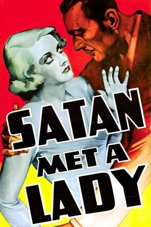Poster de SATAN MET A LADY en inglés