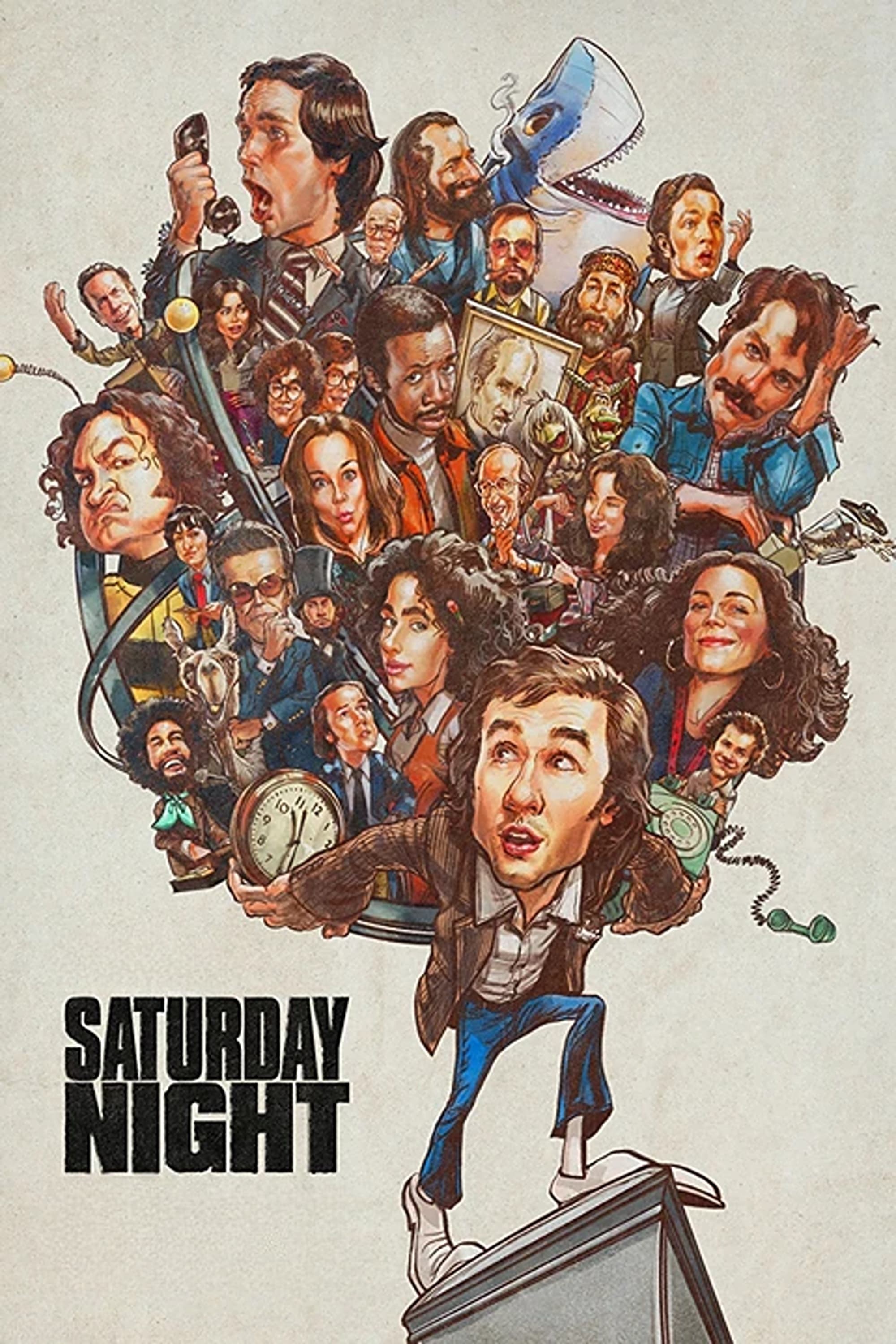Poster de SATURDAY NIGHT en inglés
