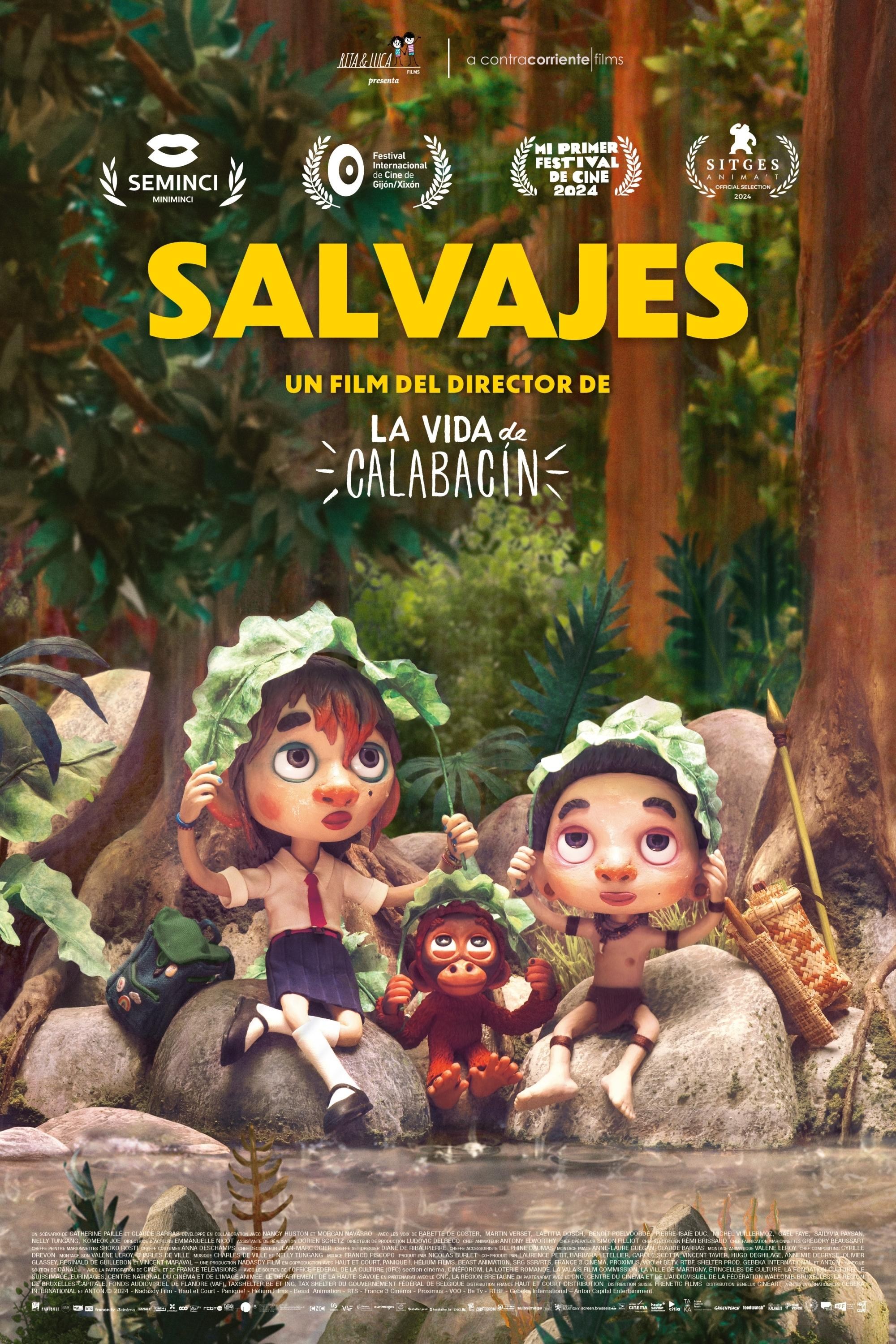 Poster de SALVAJES en español