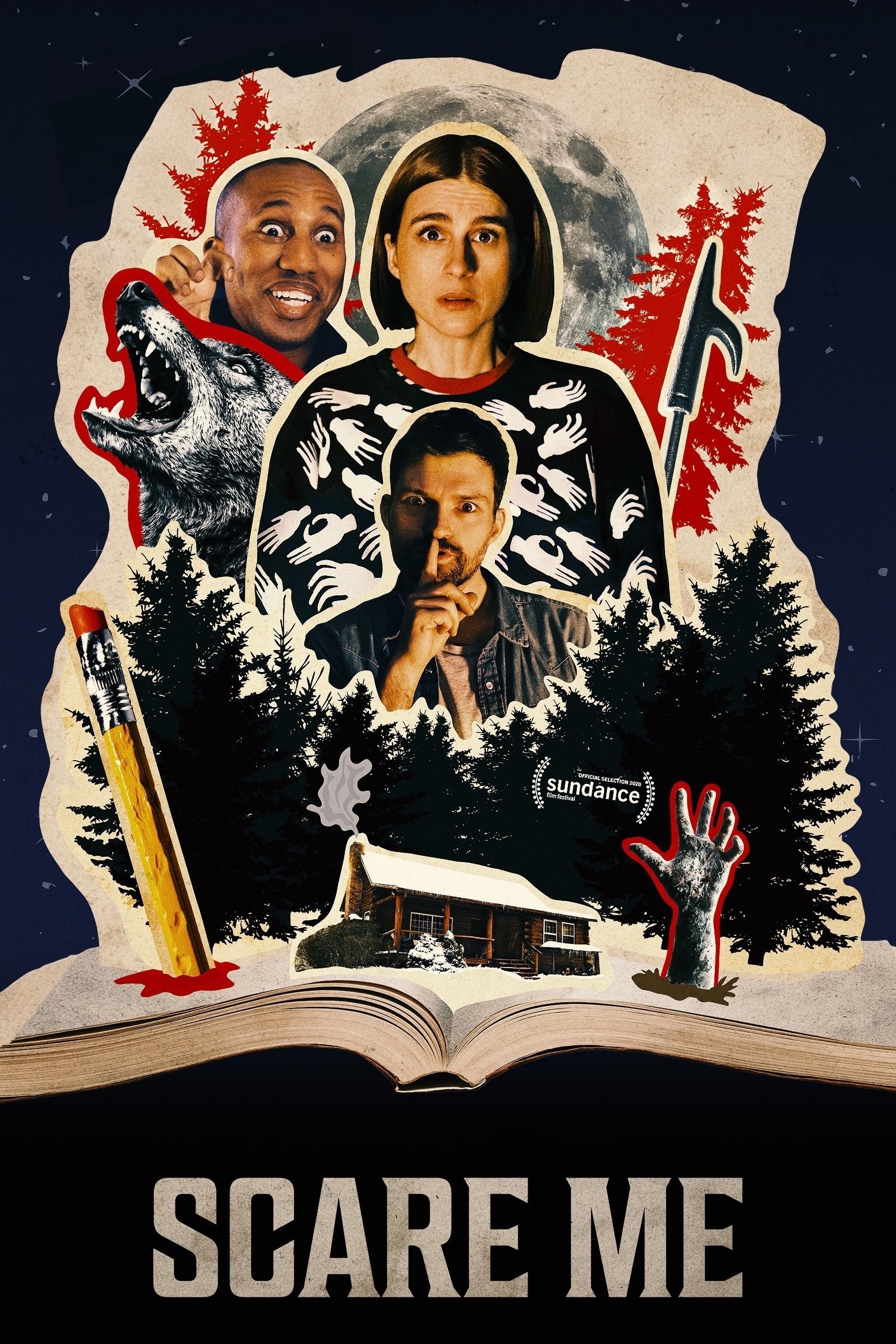Poster de SCARE ME en inglés