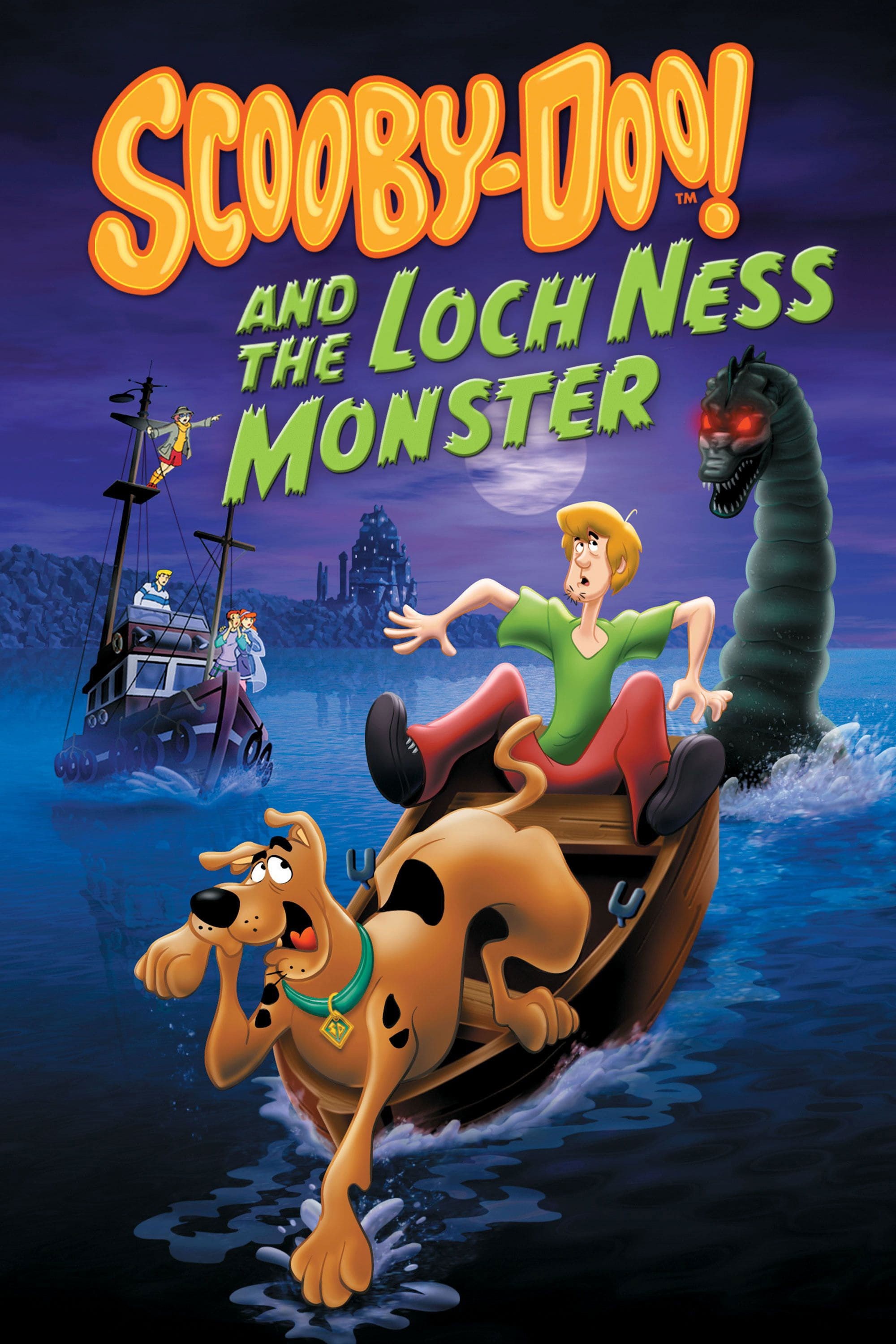 Poster de SCOOBY DOO Y EL MONSTRUO DEL LAGO NESS en inglés