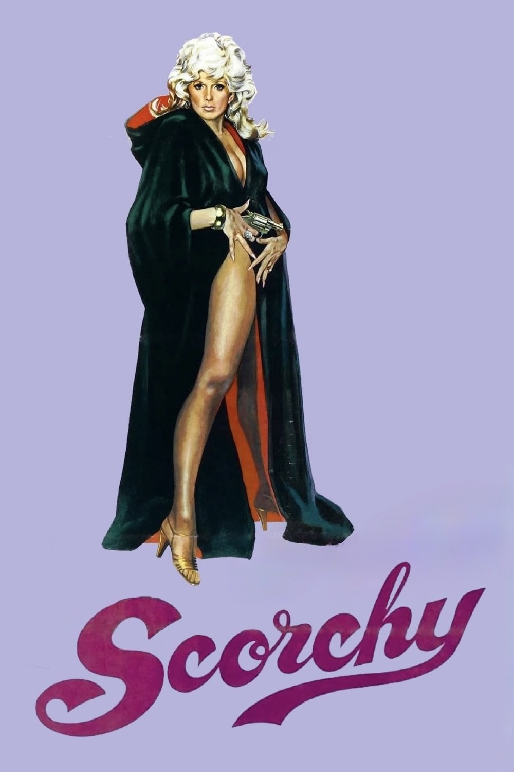 Poster de SCORCHY. UNA RUBIA DEL CALIBRE 38 en inglés
