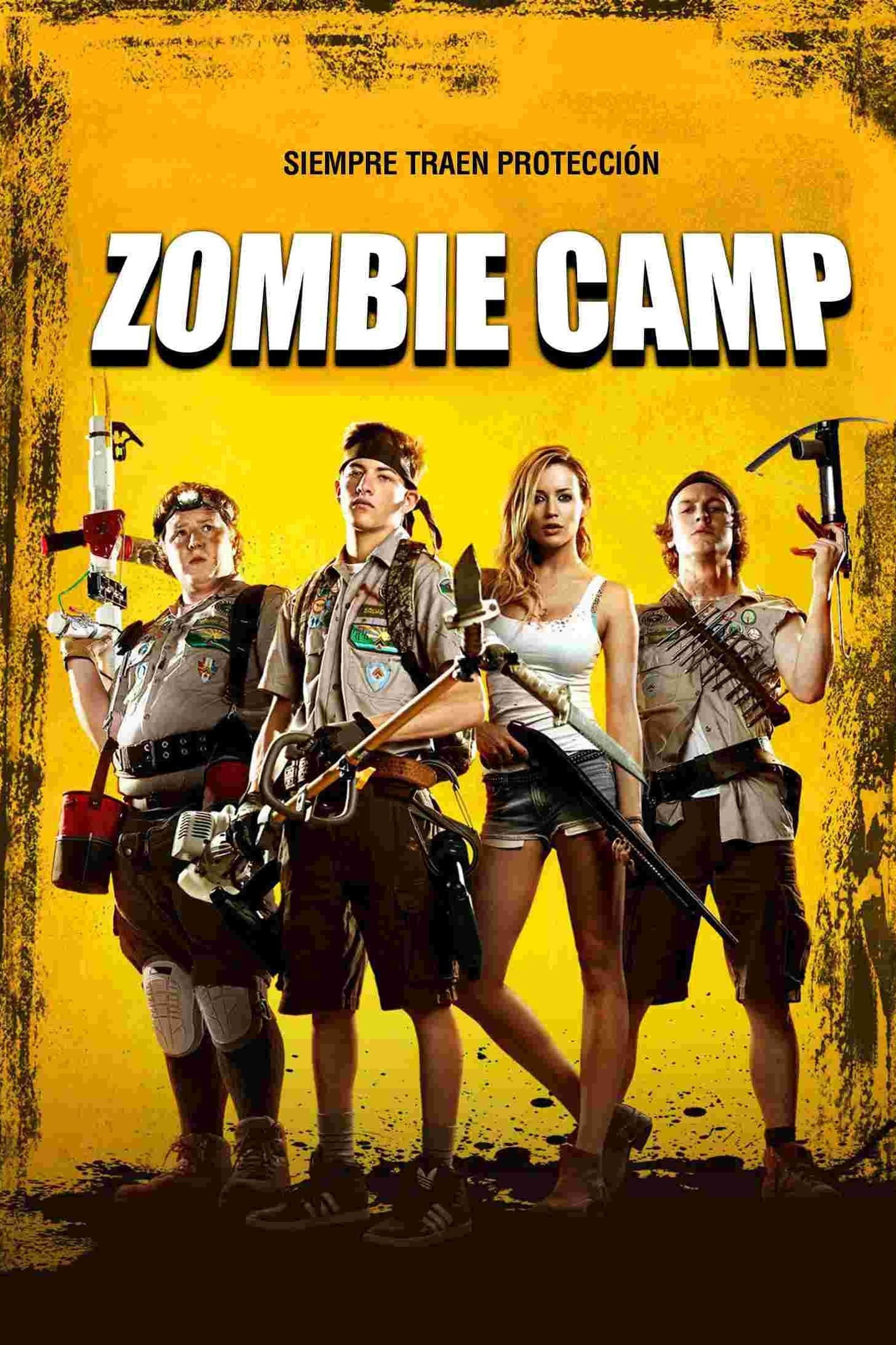 Poster de SCOUTS GUIDE TO THE ZOMBIE APOCALYPSE en español