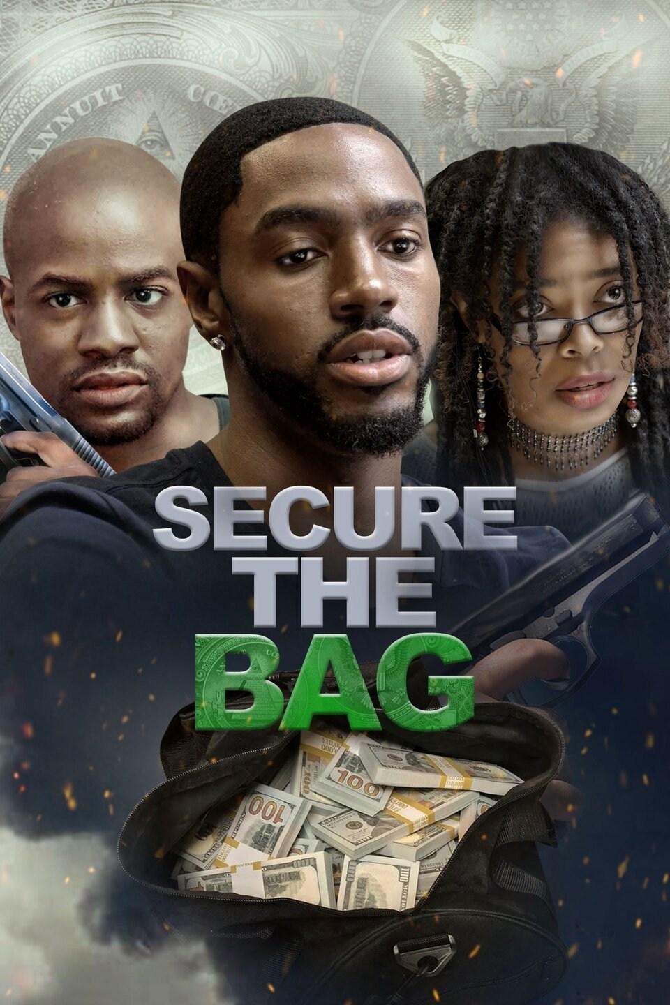 Poster de SECURE THE BAG en inglés
