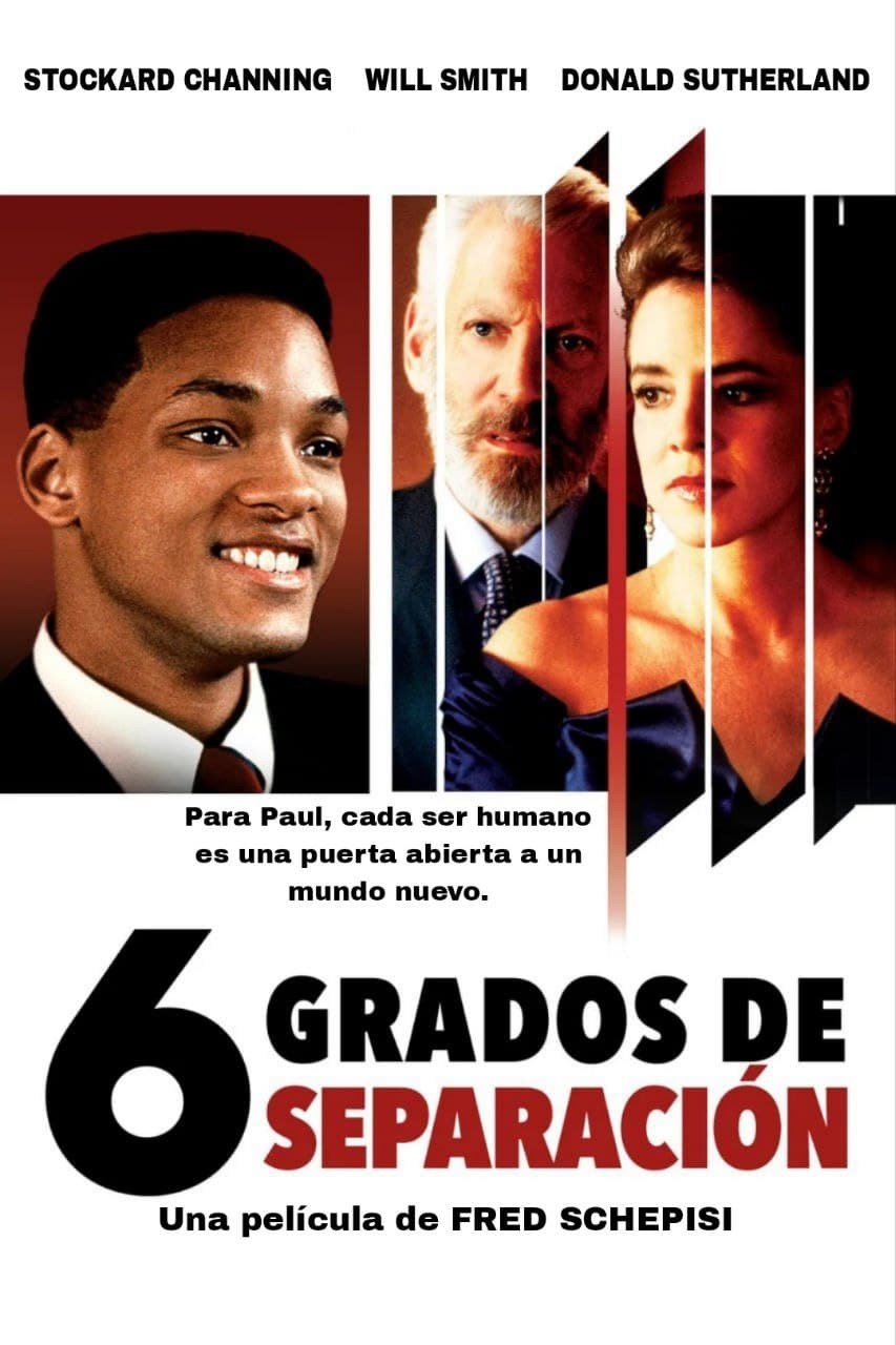 Poster de SEIS GRADOS DE SEPARACIÓN en español