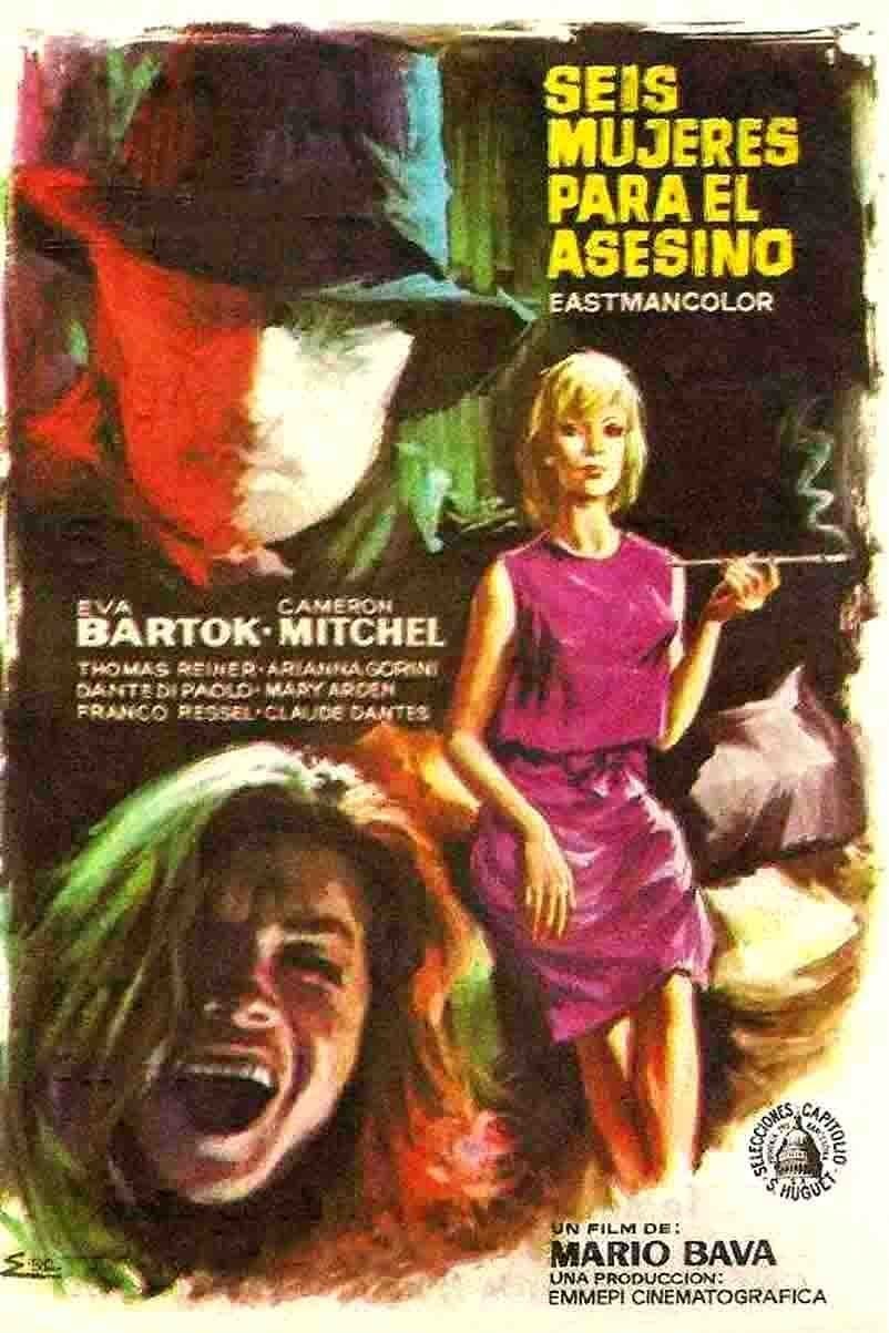 Poster de SEIS MUJERES PARA EL ASESINO en español