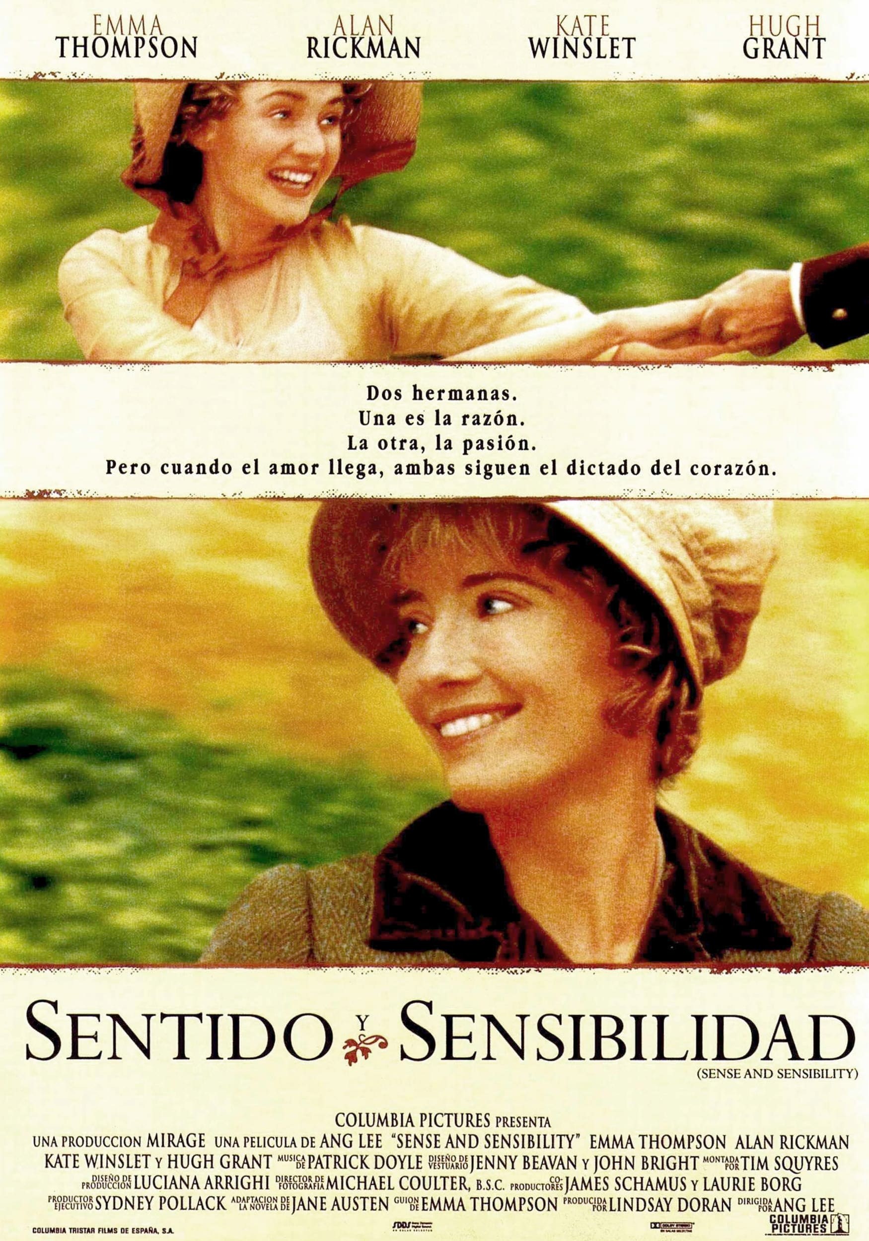Poster de SENTIDO Y SENSIBILIDAD en español