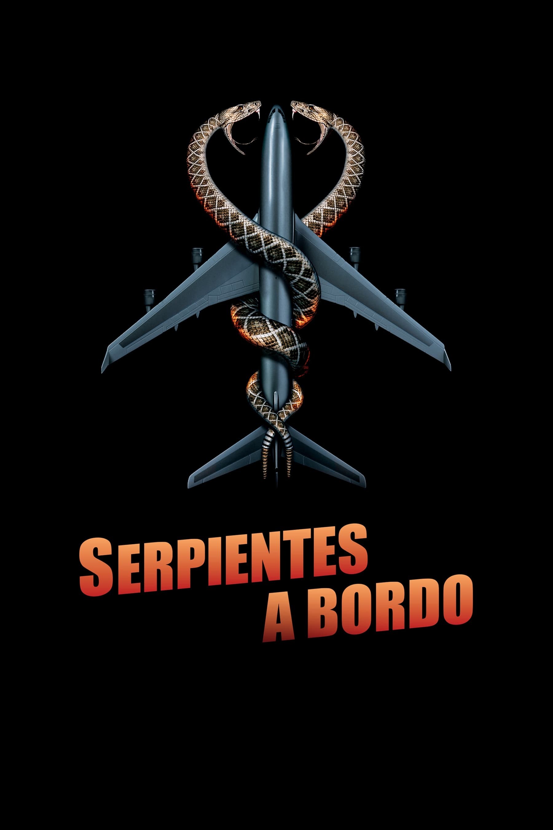Poster de SERPIENTES EN EL AVIÓN en español