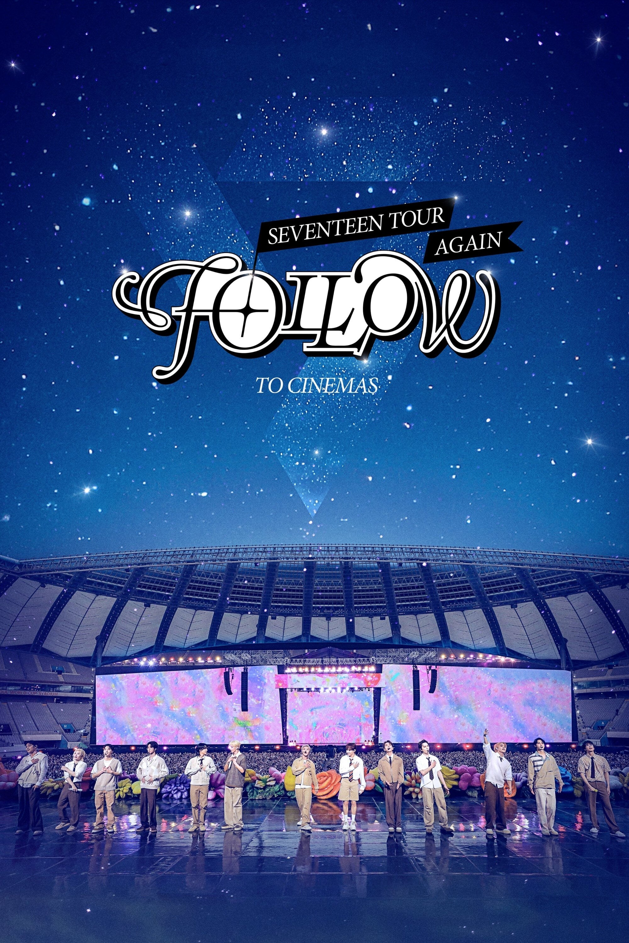 Poster de SEVENTEEN TOUR ‘FOLLOW’ AGAIN TO CINEMAS en inglés