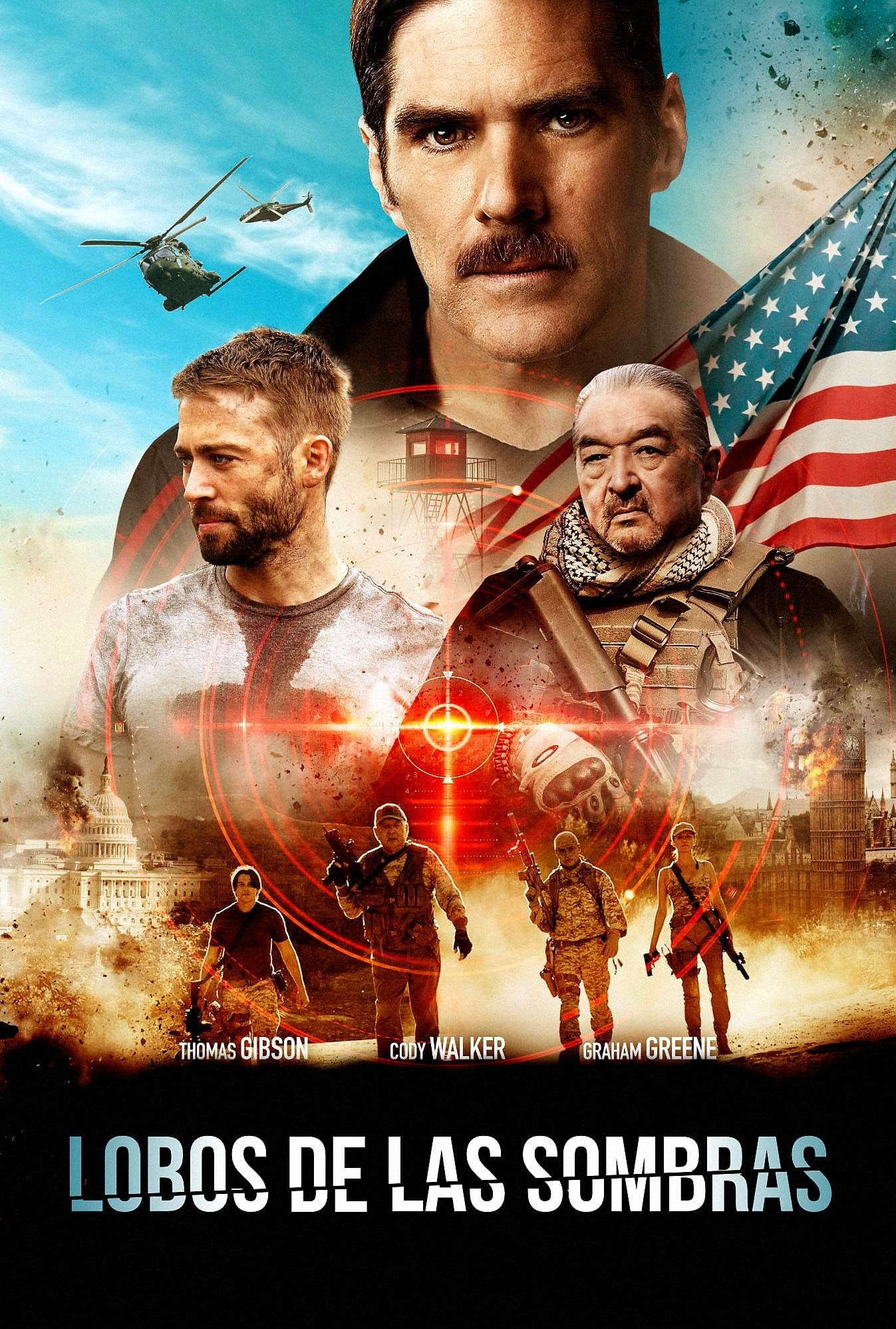 Poster de SHADOW WOLVES en español