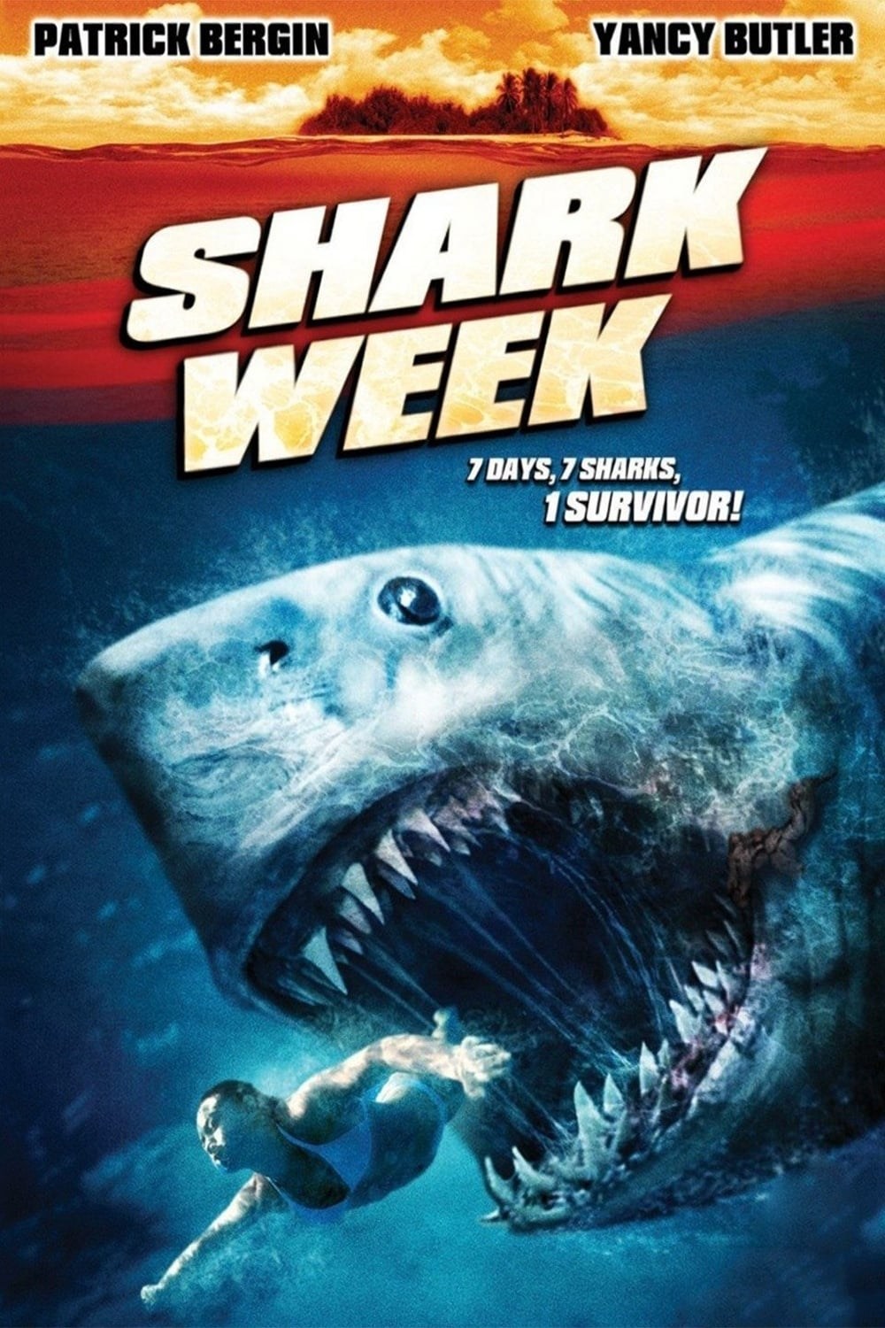 Poster de SHARK WEEK en inglés