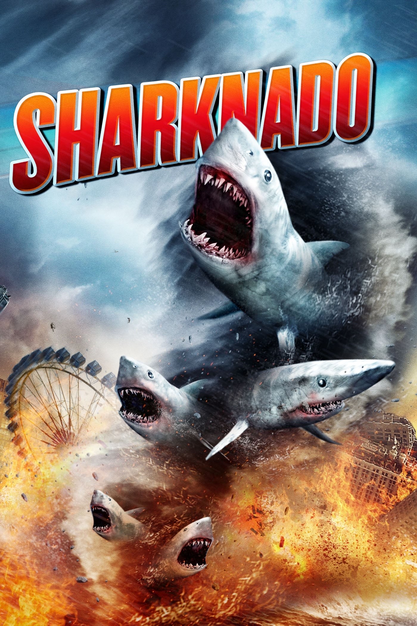 Poster de SHARKNADO en inglés
