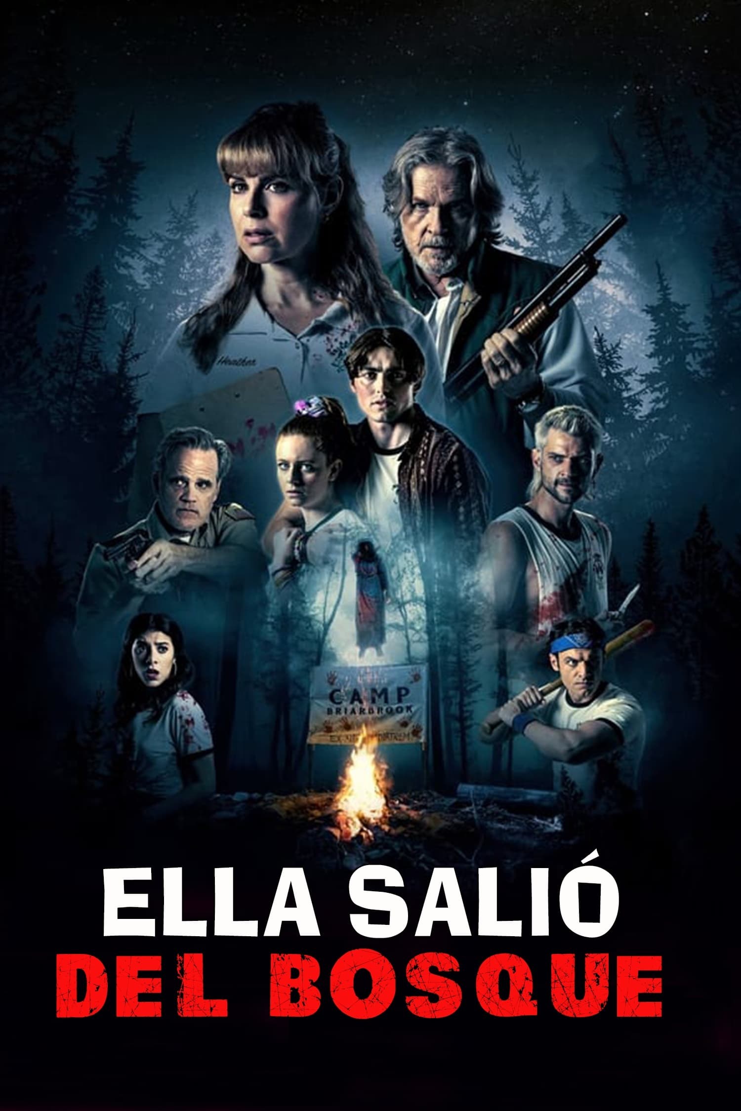 Poster de SHE CAME FROM THE WOODS en español