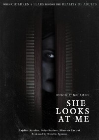 She looks at me
