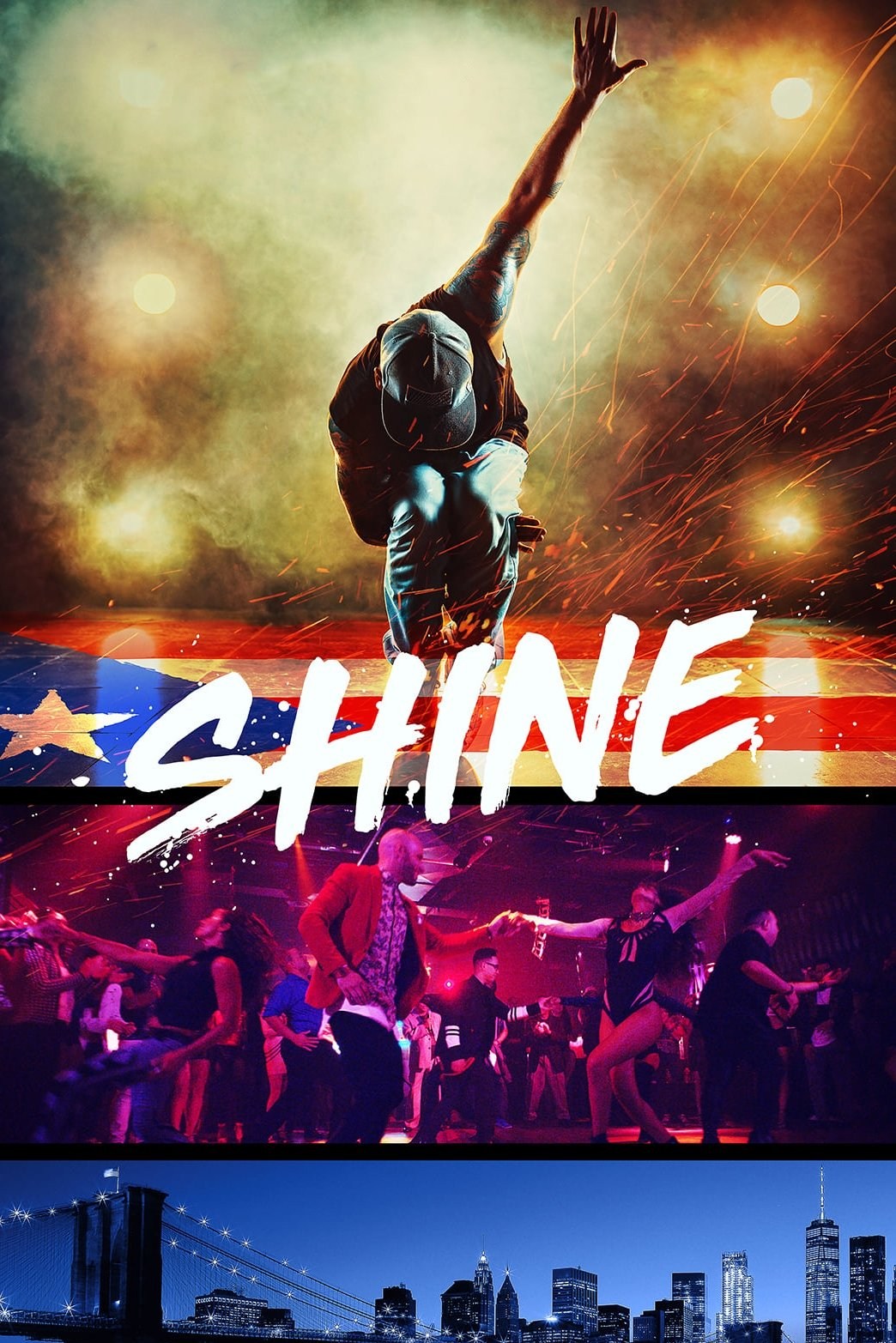 Poster de SHINE en inglés