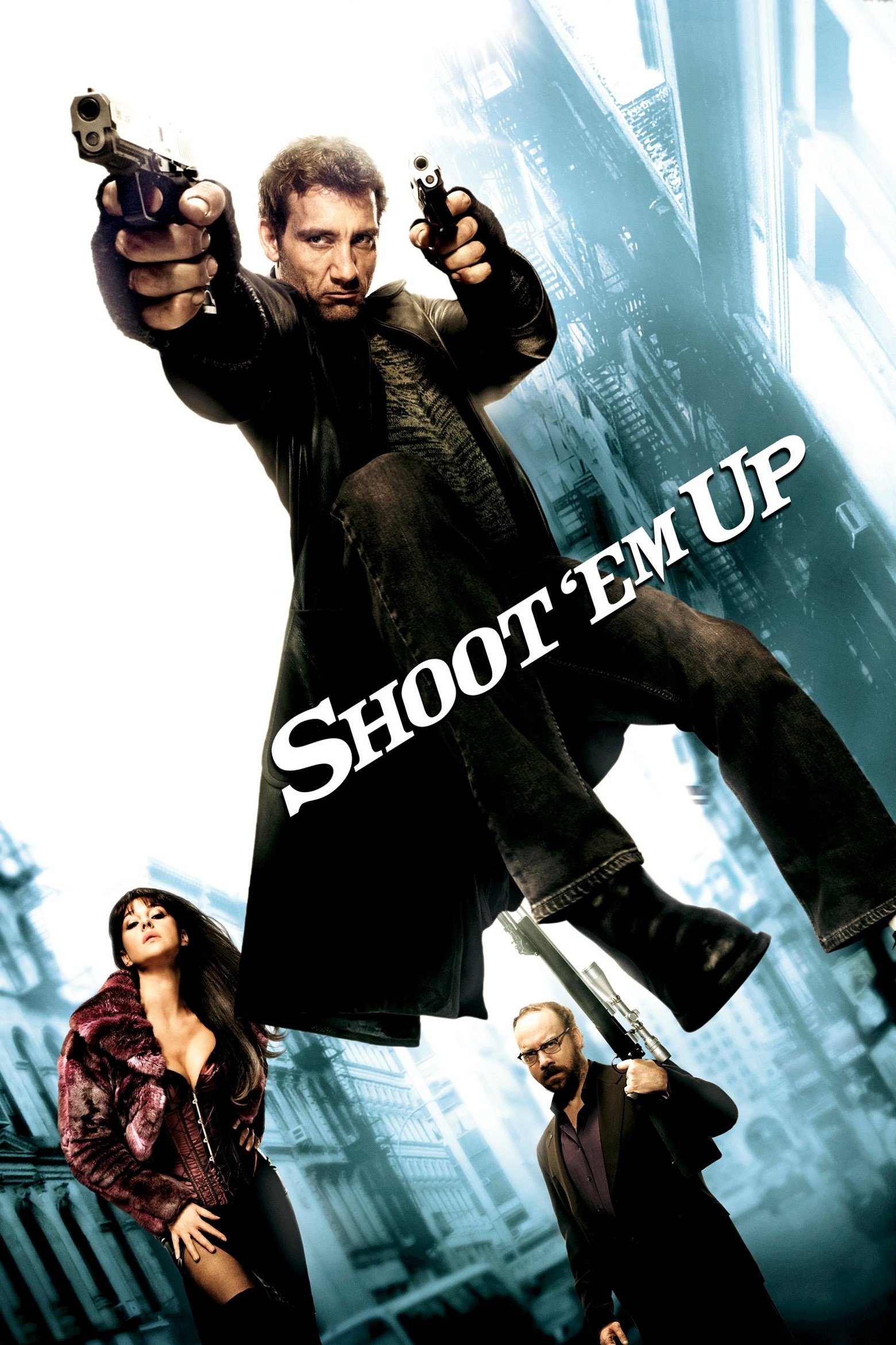 Poster de SHOOT 'EM UP: EN EL PUNTO DE MIRA en inglés