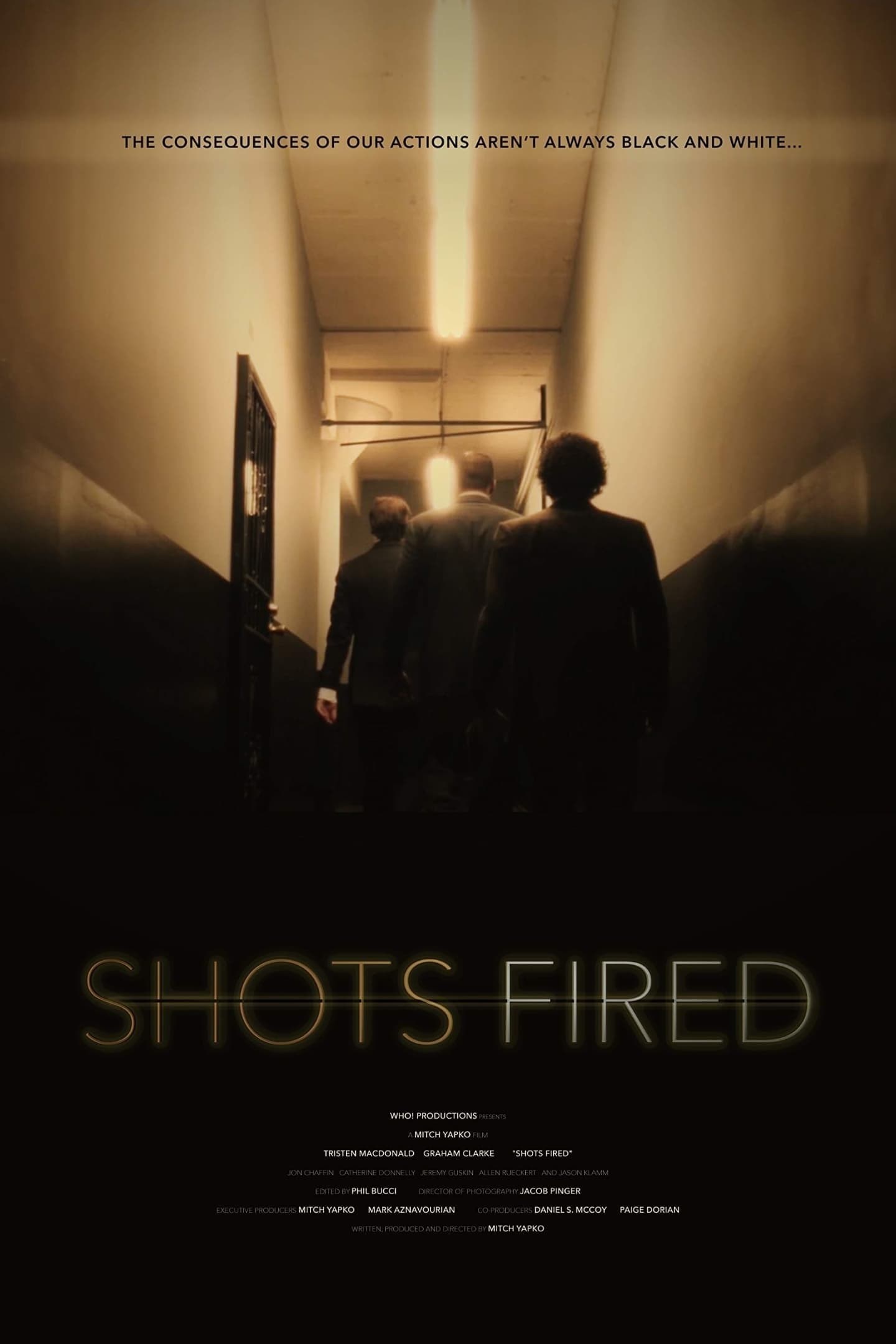 Poster de SHOTS FIRED en inglés