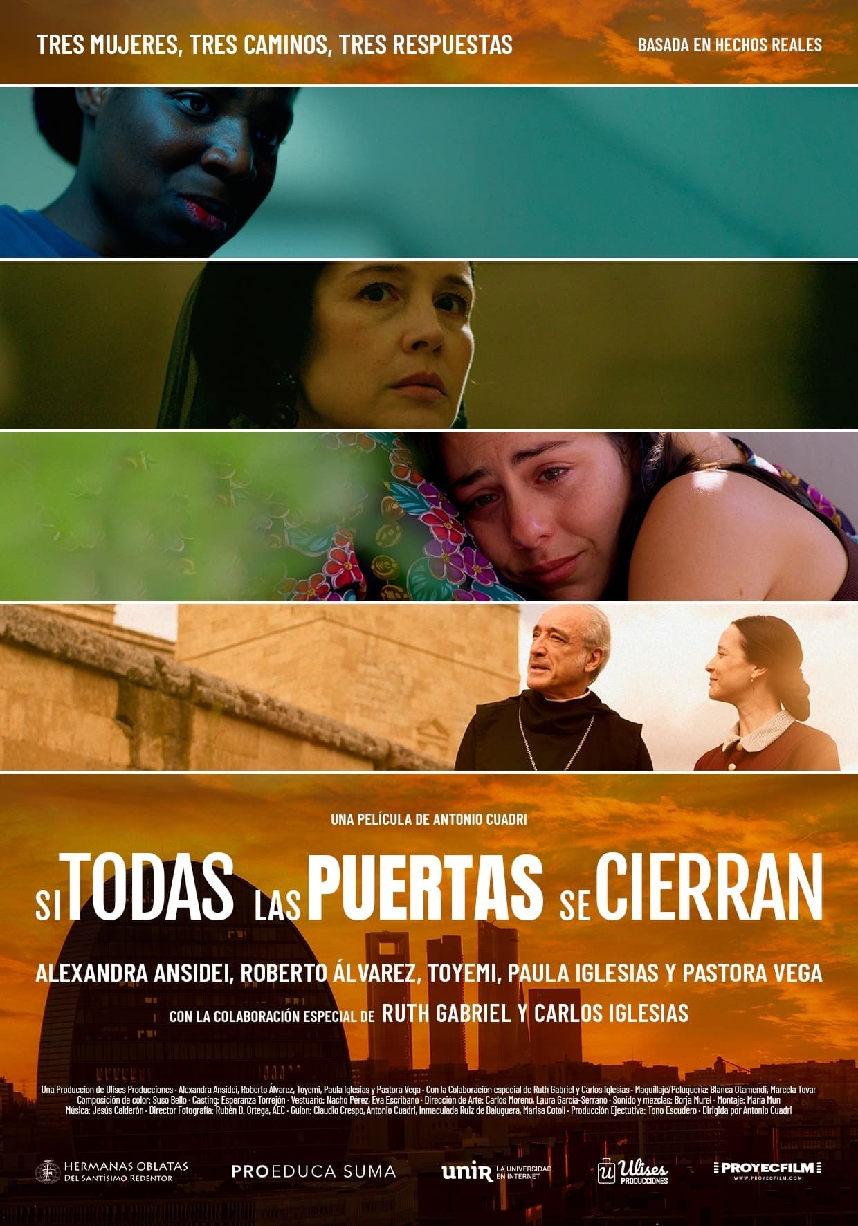 Poster de SI TODAS LAS PUERTAS SE CIERRAN
