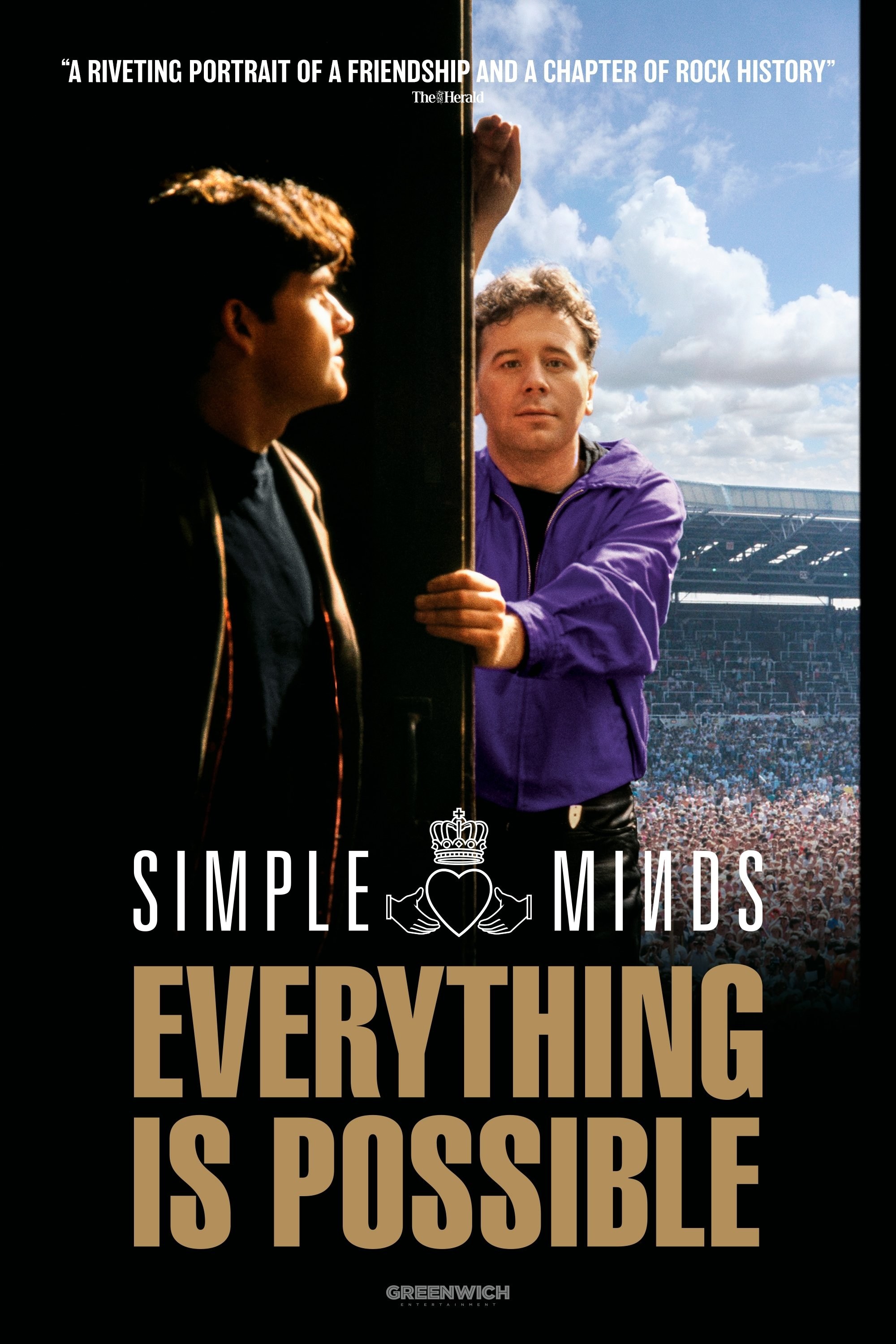 Poster de SIMPLE MINDS: EVERYTHING IS POSSIBLE en inglés