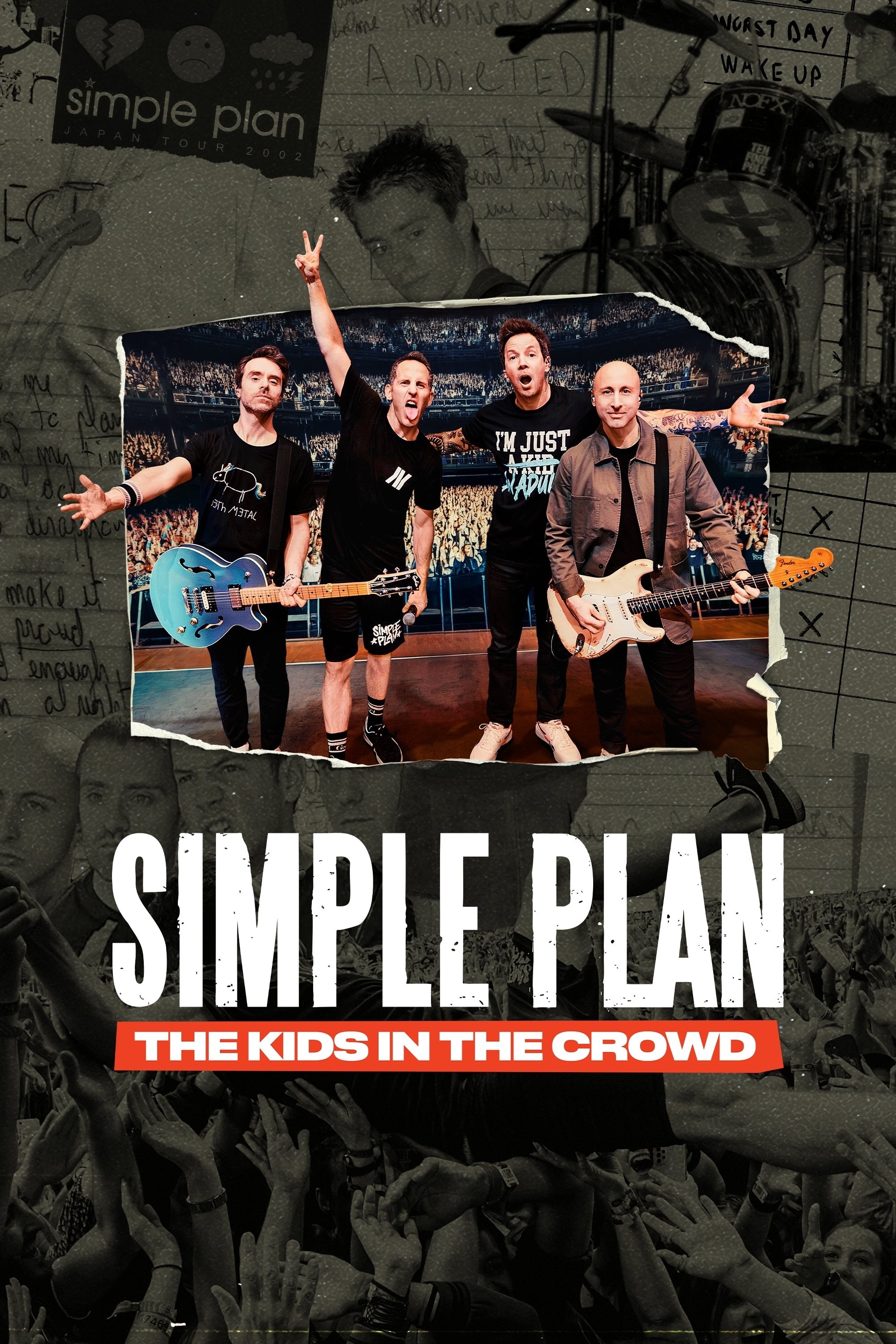 Poster de SIMPLE PLAN: THE KIDS IN THE CROWD en inglés