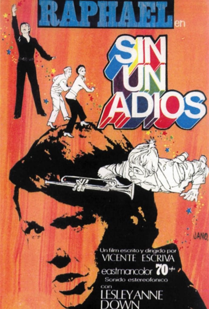 Poster de SIN UN ADIÓS en español