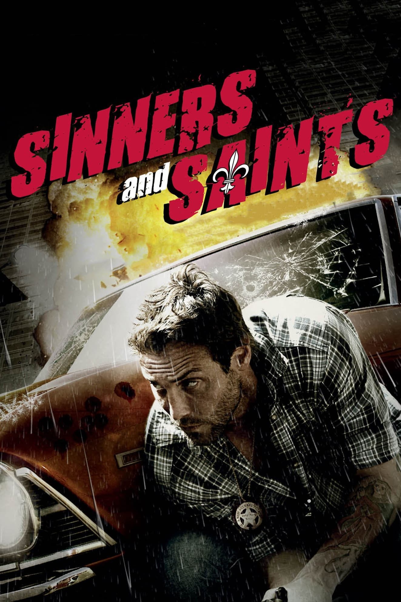 Poster de SINNERS AND SAINTS en inglés
